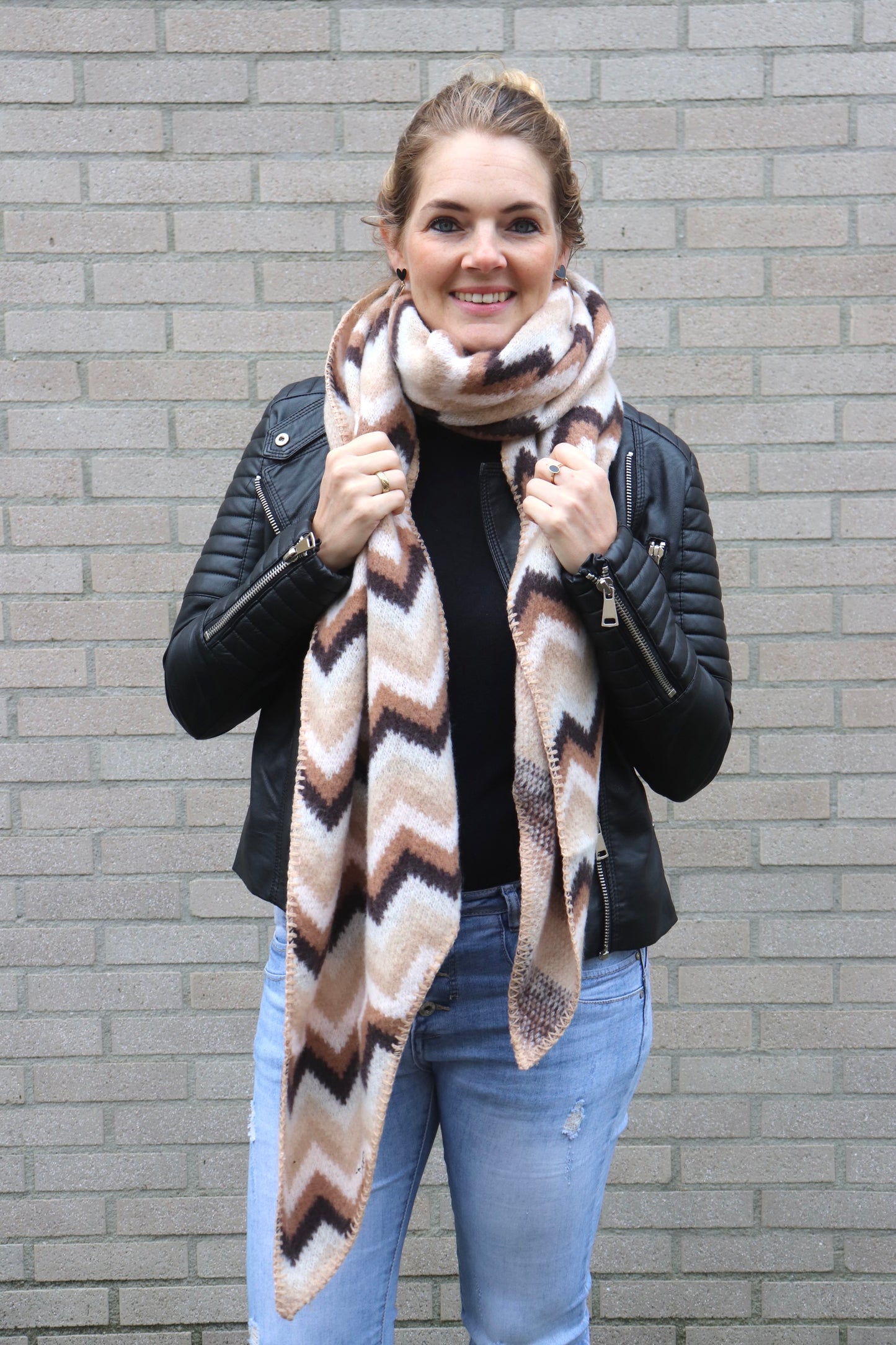 SJAAL ‘ZIGZAG’ | TAUPE