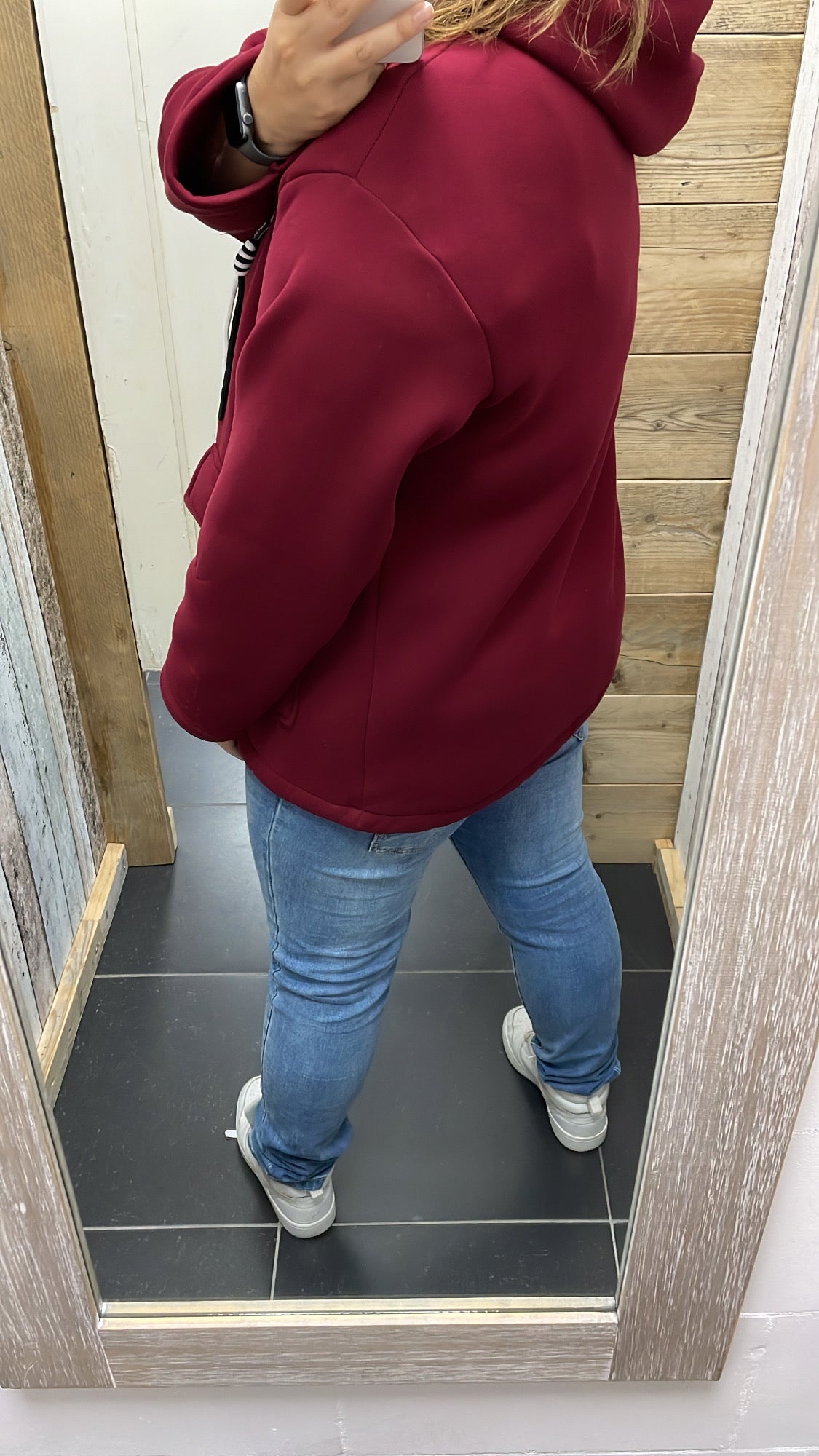 PS VEST 'KOORD' | BORDEAUX