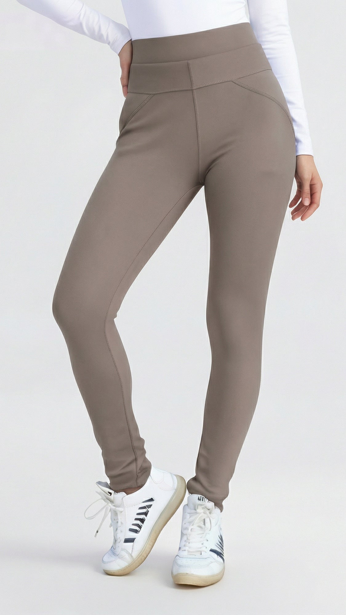 TRAVELBROEK | TAUPE