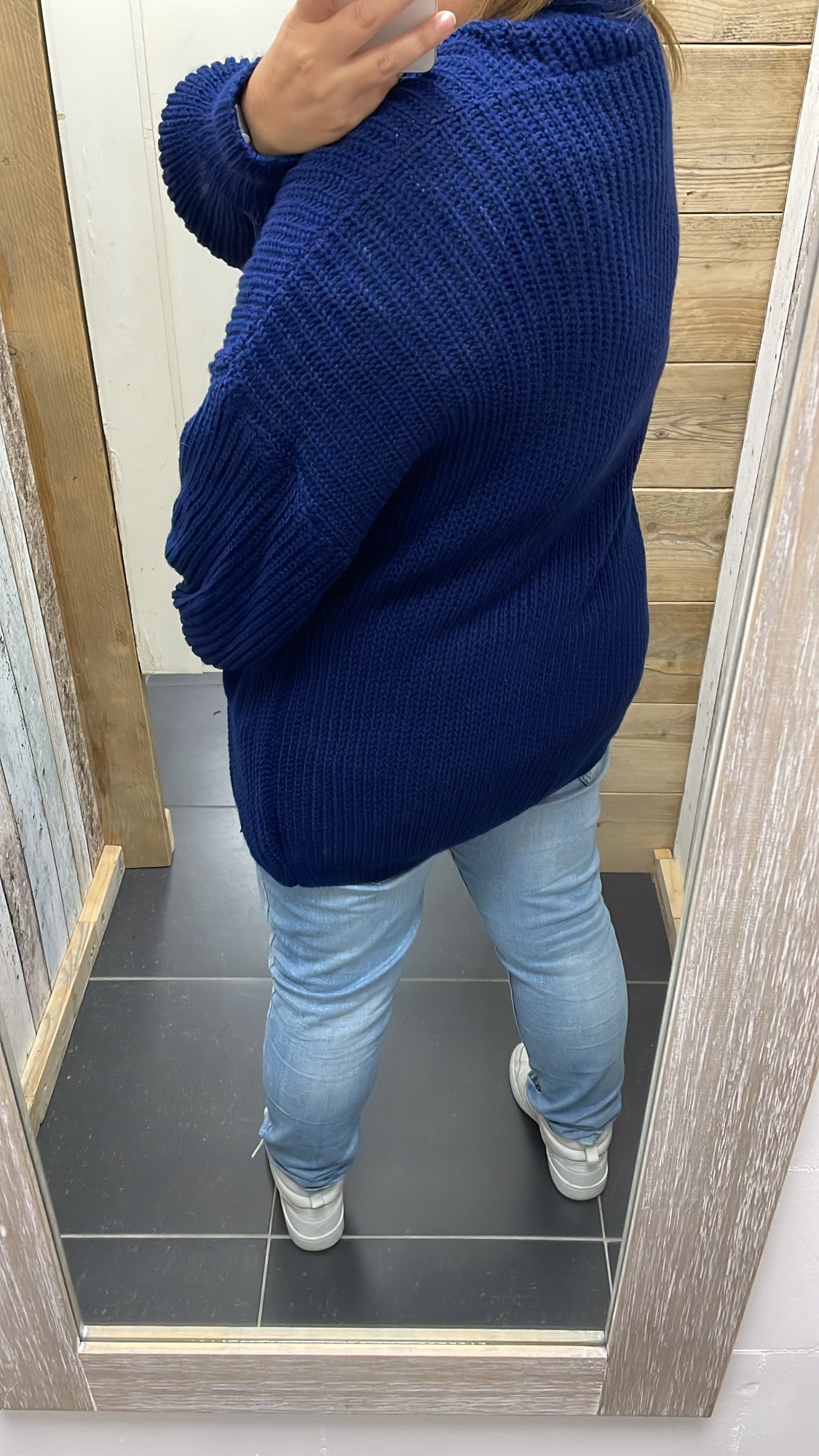 PS VEST ‘KORT’ | DONKER JEANSBLAUW