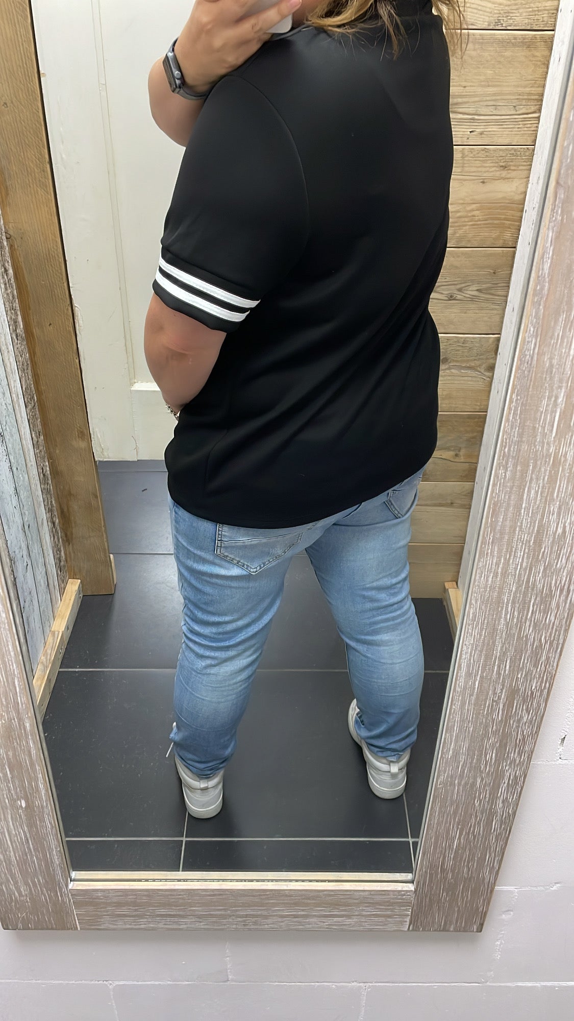 PS TOP ‘BIES' | ZWART