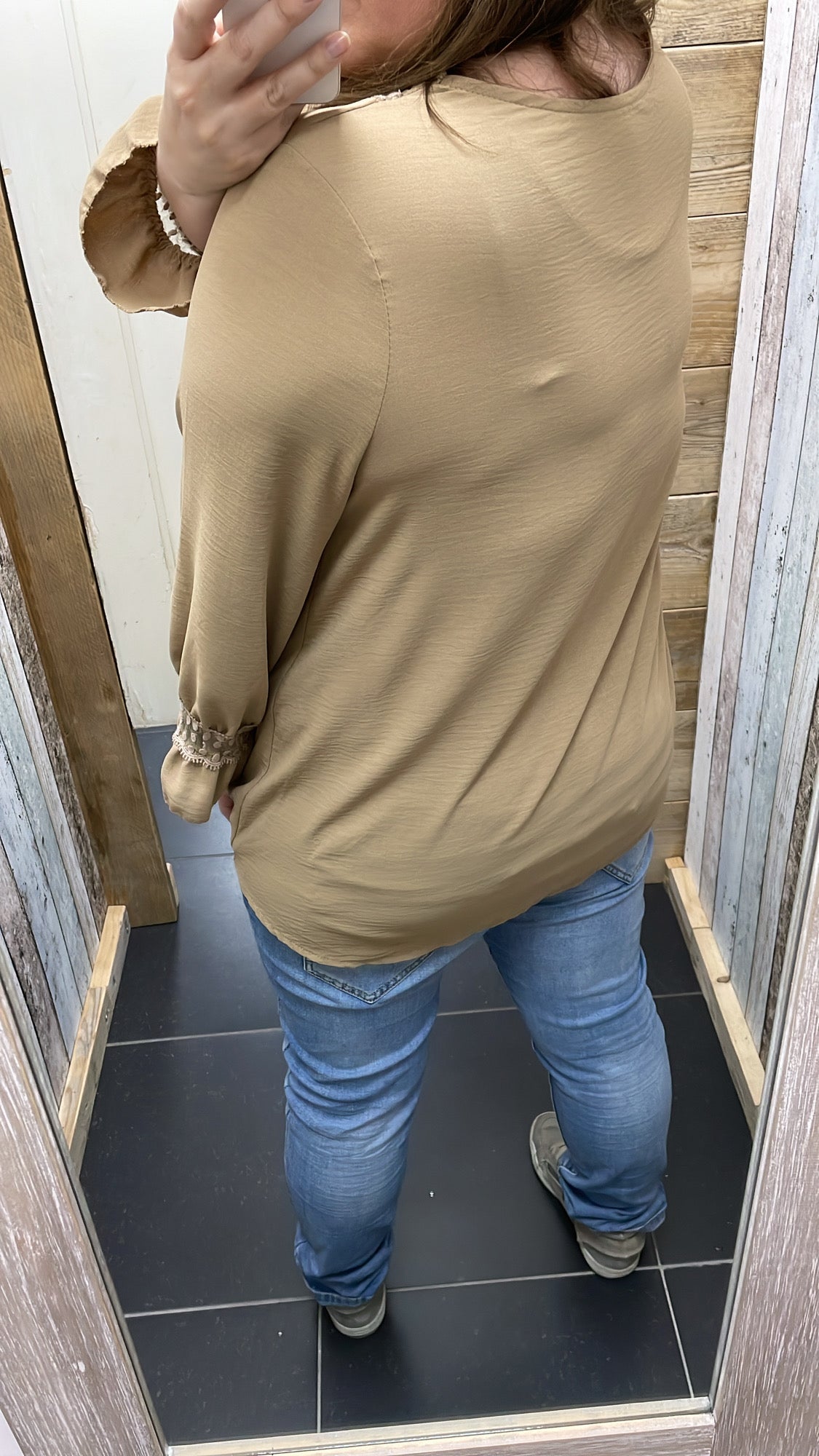 PS BLOUSE 'KANT' | BEIGE