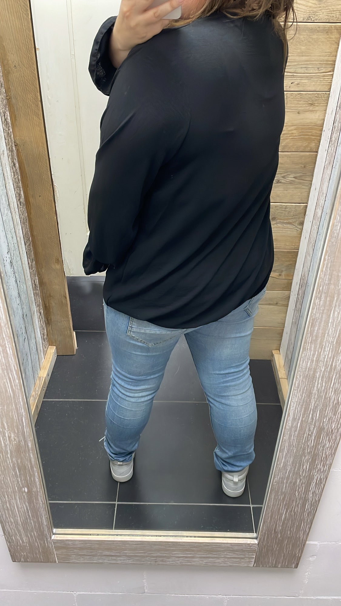 PS BLOUSE ‘KETTING’ | ZWART