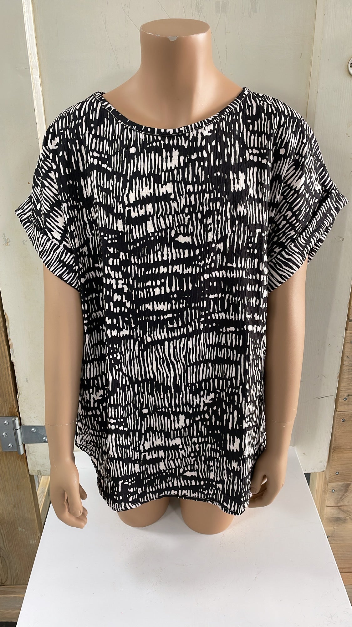 BLOUSE ‘MARINA’ | ZWART