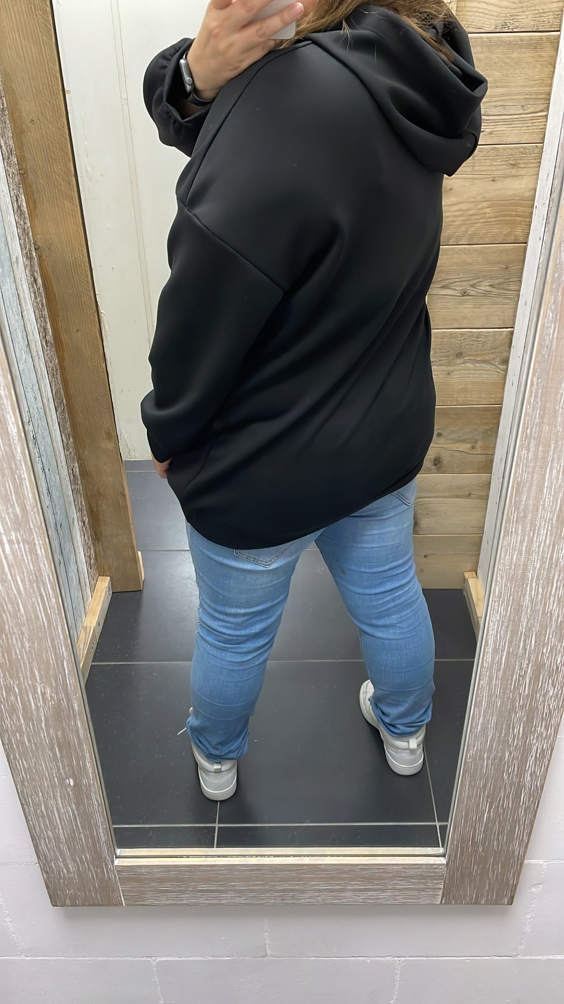 PS SWEATER ‘BOSTON’ | ZWART