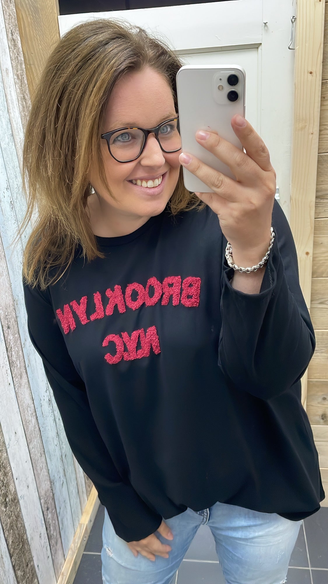 PS TOP ‘BROOKLYN’ | ZWART