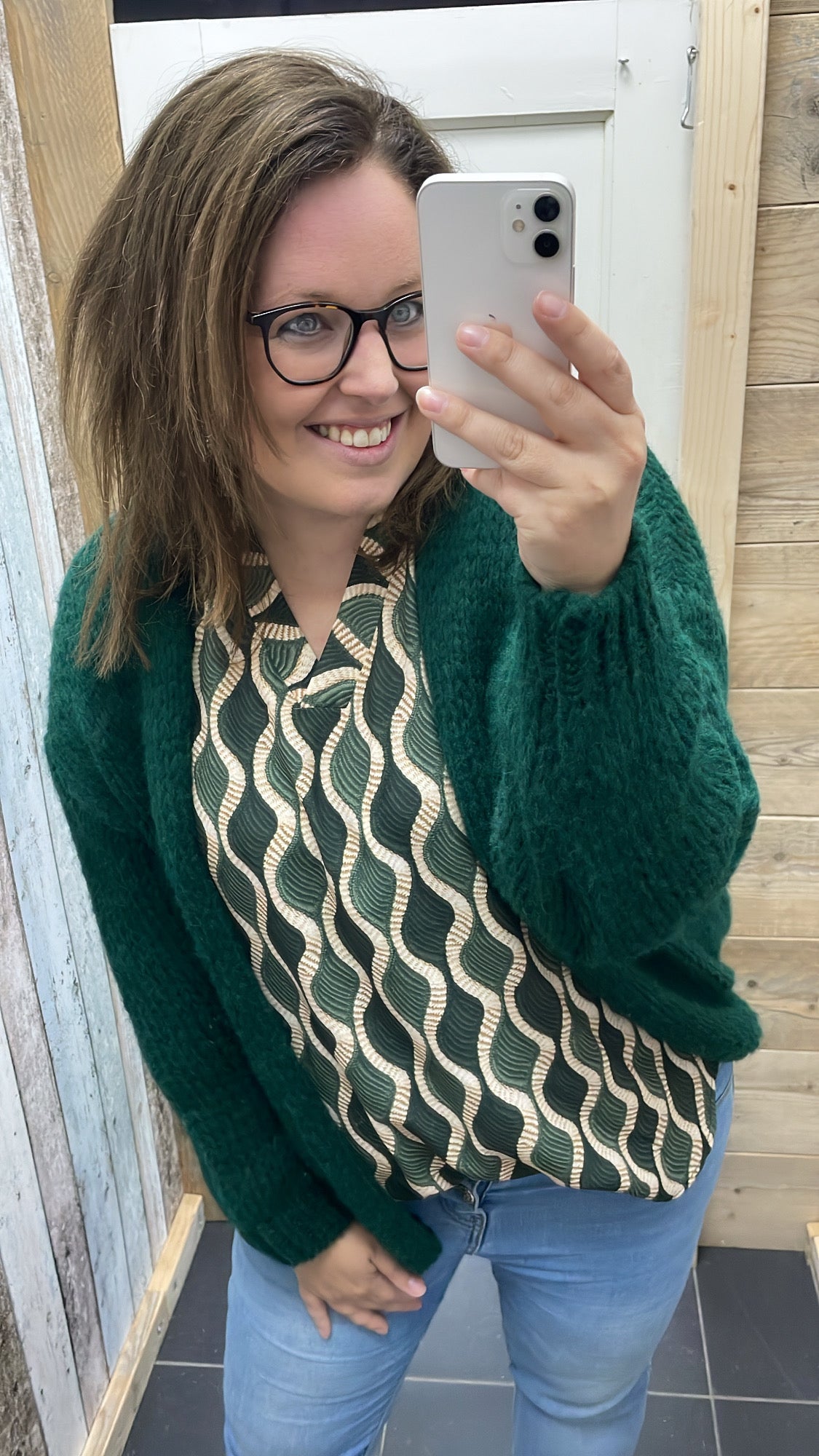 BLOUSE 'NANCY' | ARMY