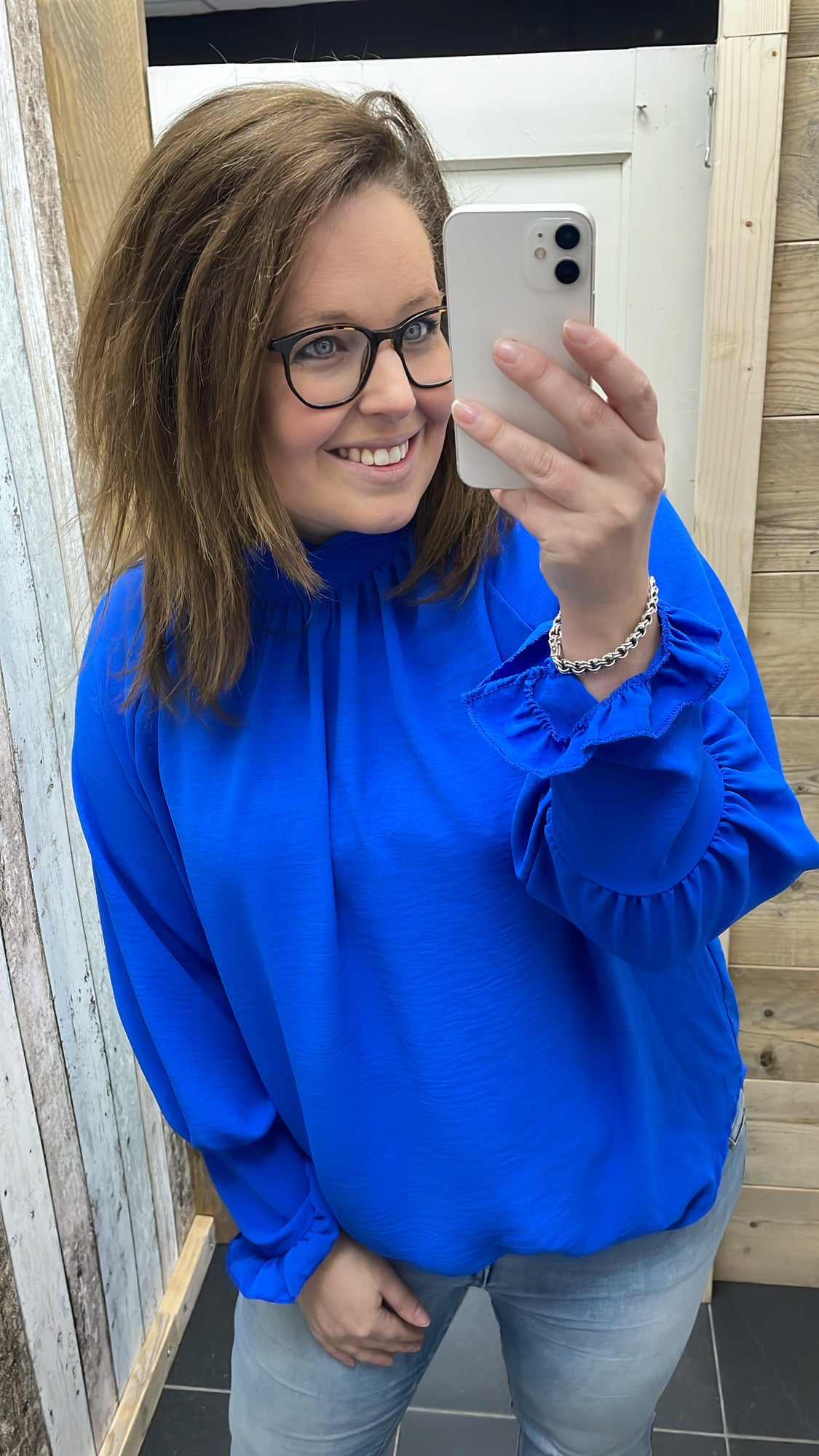BLOUSE ‘ELLEN’ | KOBALT