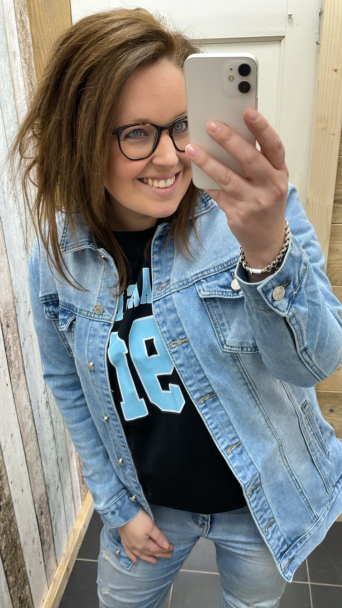 SPIJKERJAS | DONKER JEANS