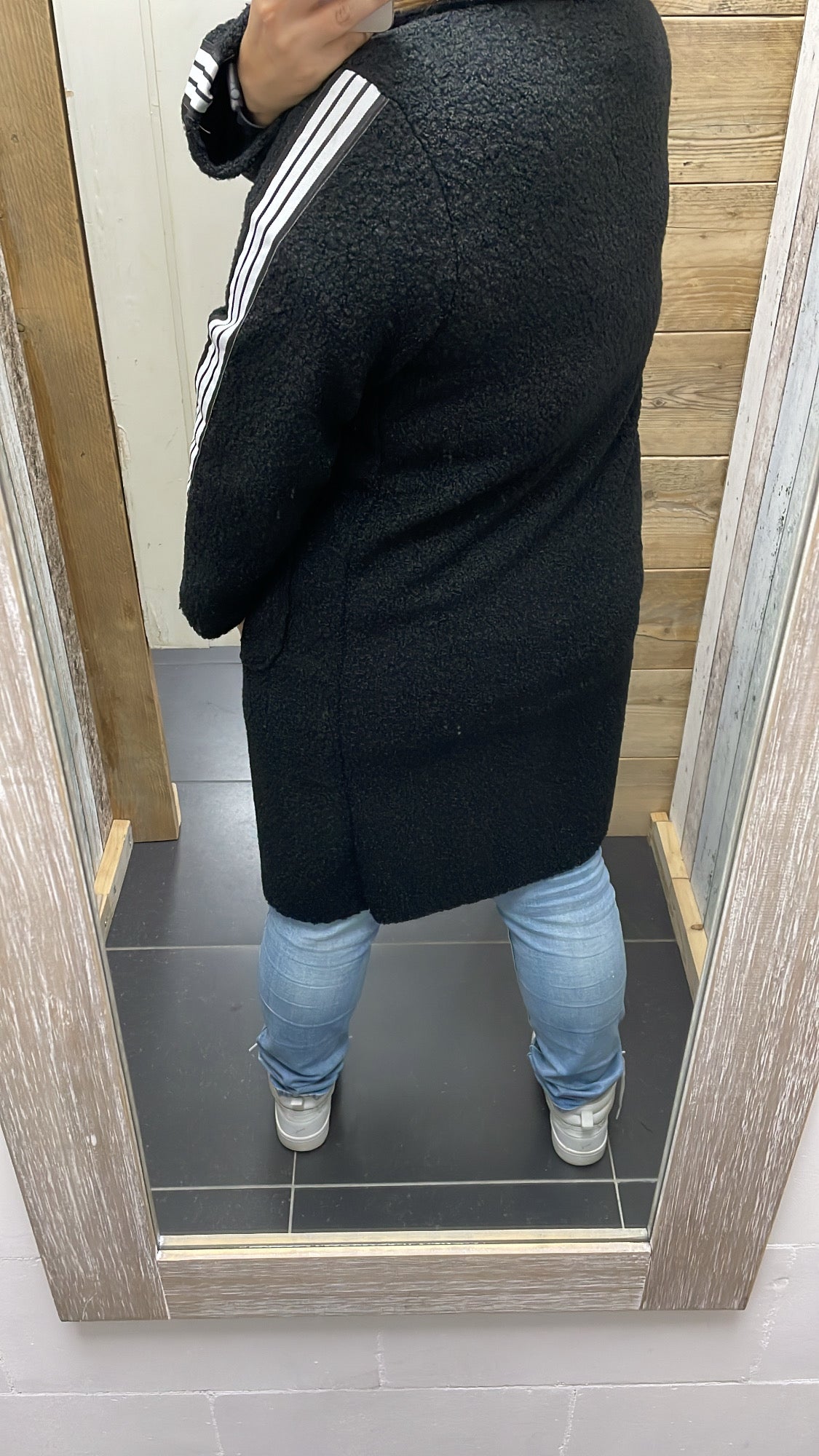 PS JAS 'BOUCLÉ BIES' | ZWART