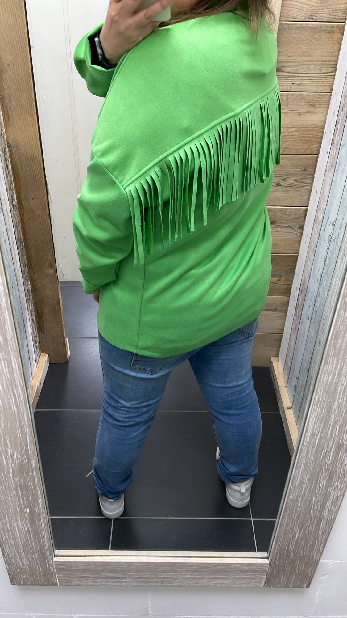 PS JAS 'WESTERN' | GUCCI GROEN