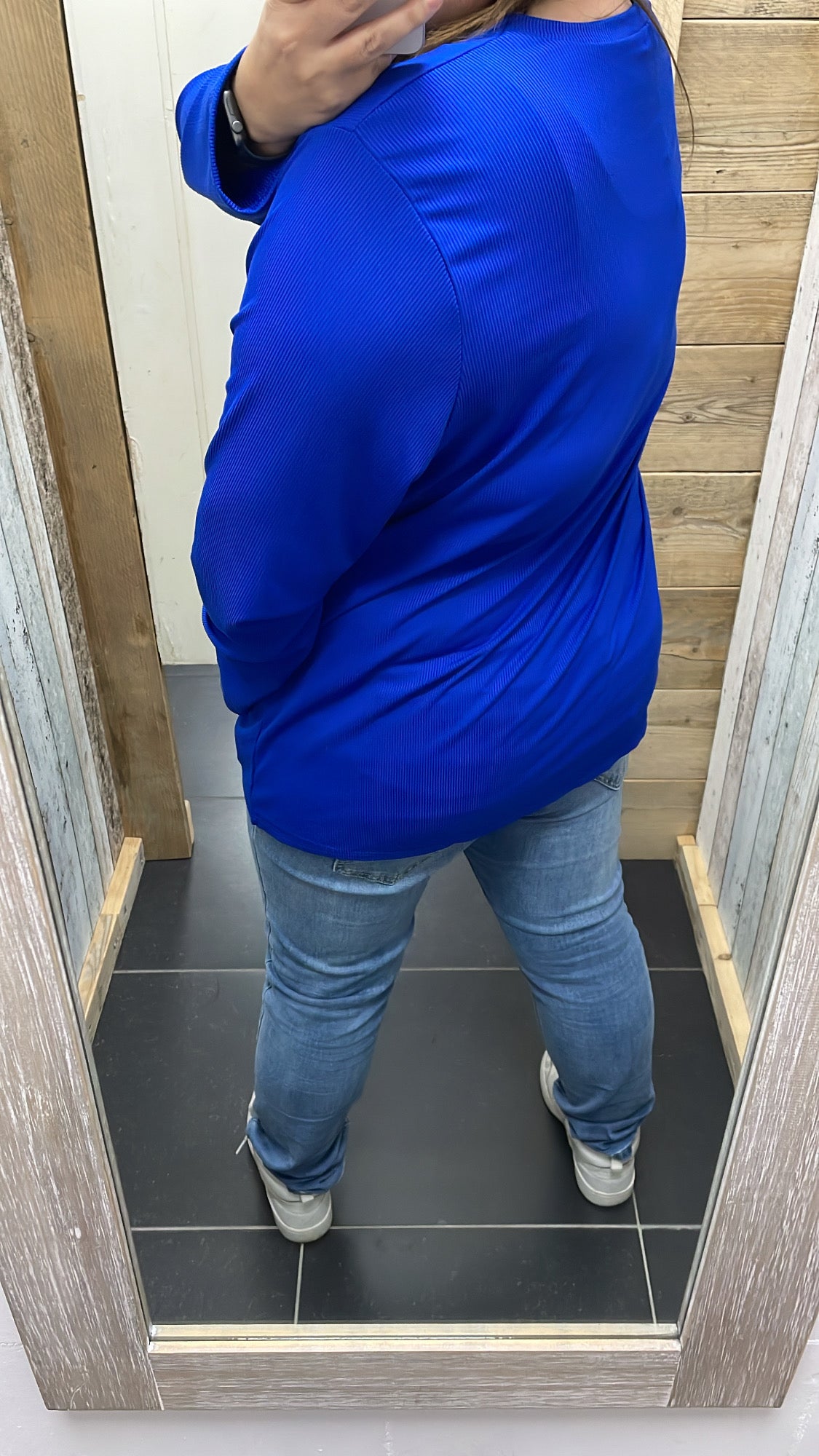 PS LONGSLEEVE 'RIBBEL' | KOBALT