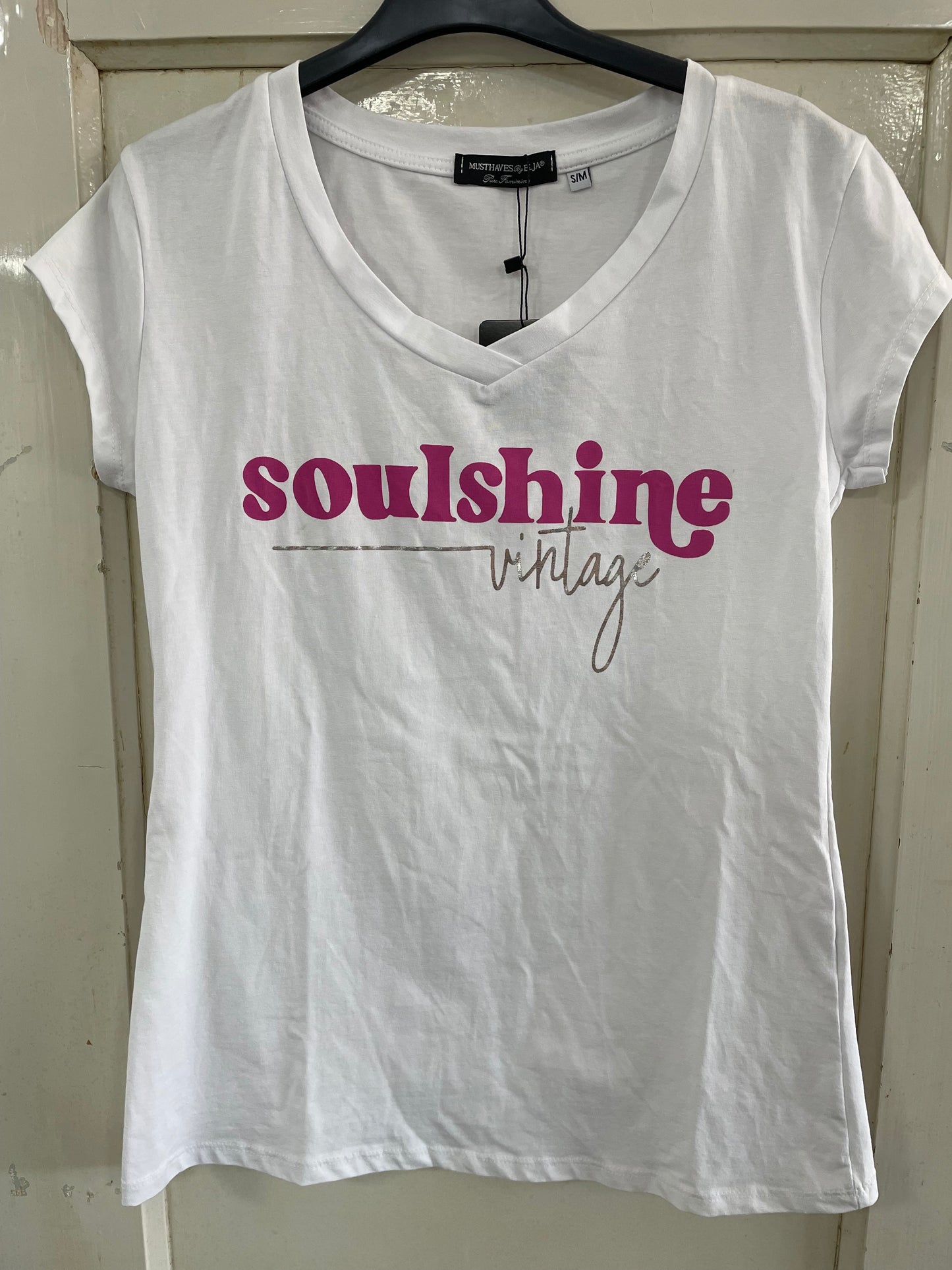 T-SHIRT 'SOULSHINE' | FUCHSIA