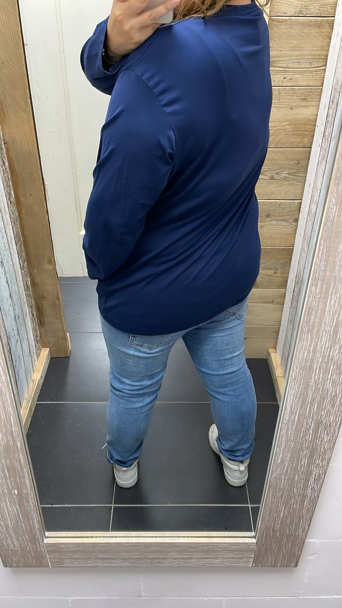 PS LONGSLEEVE | JEANSBLAUW