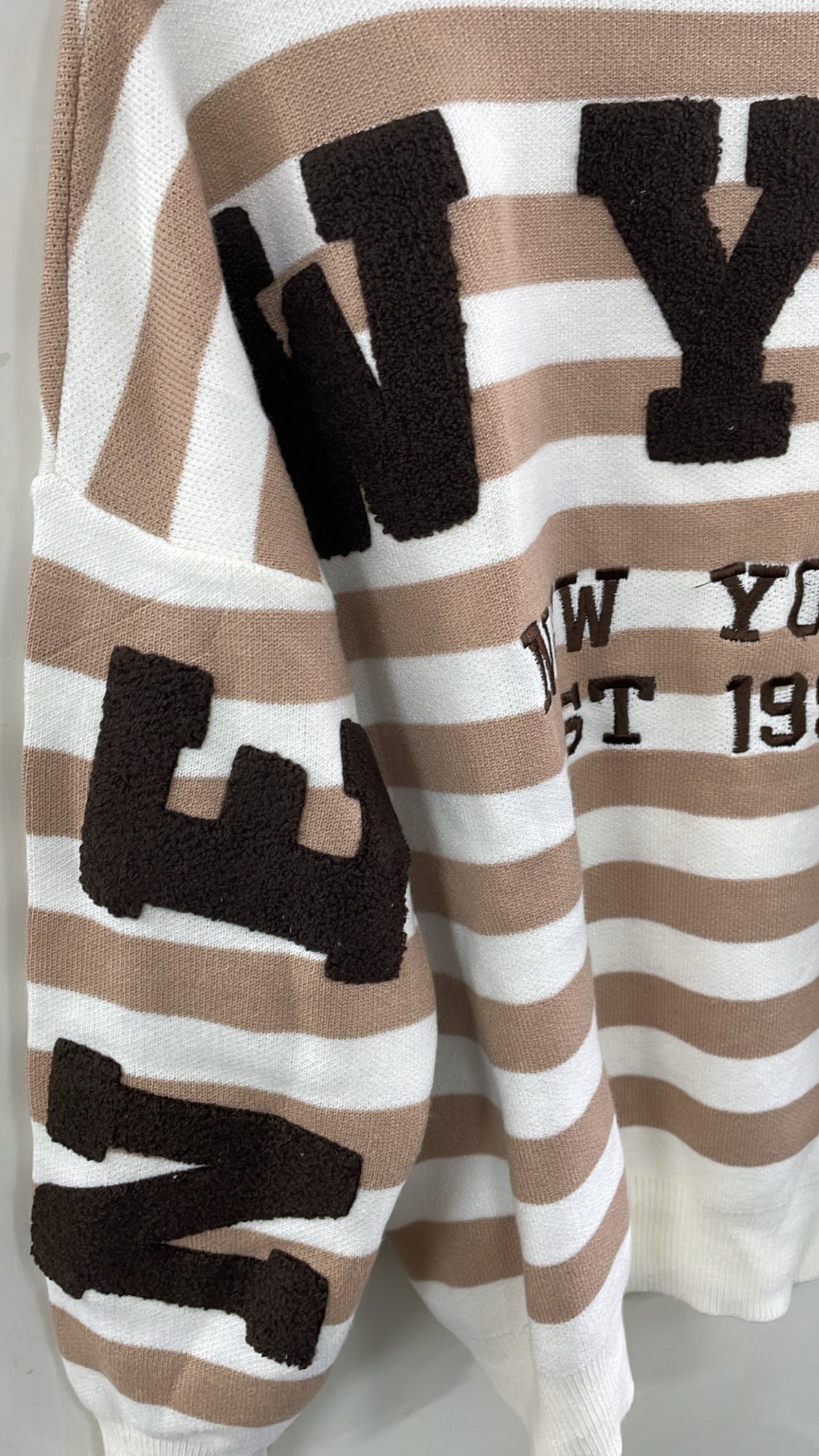 TRUI 'NEW YORK' | CREME/BRUIN