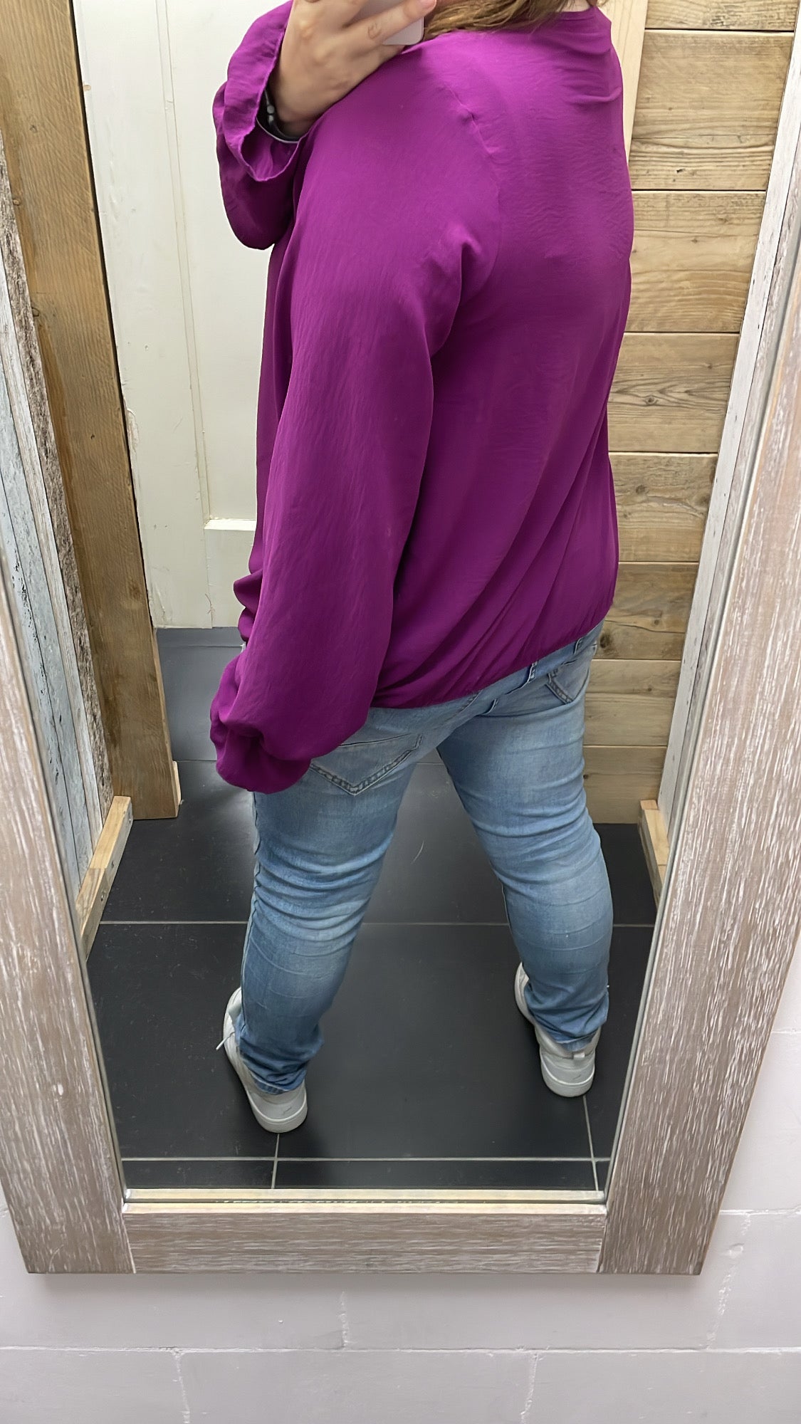PS BLOUSE ‘KETTING’ | MAGENTA