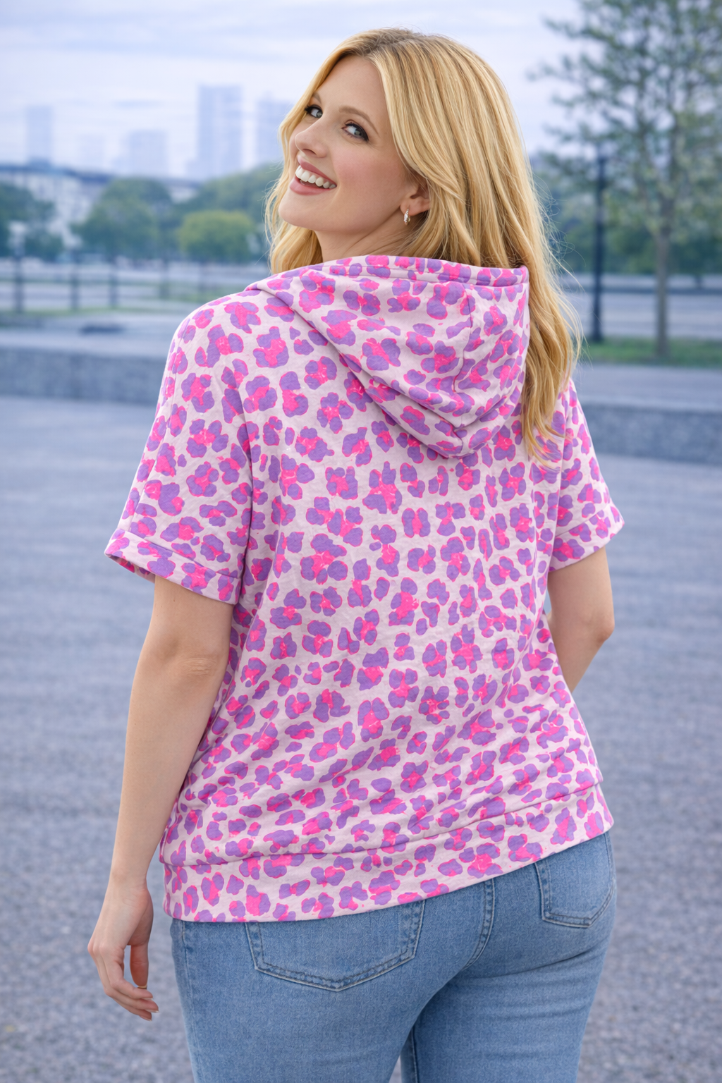PS BODYWARMER 'PANTER' | LILA