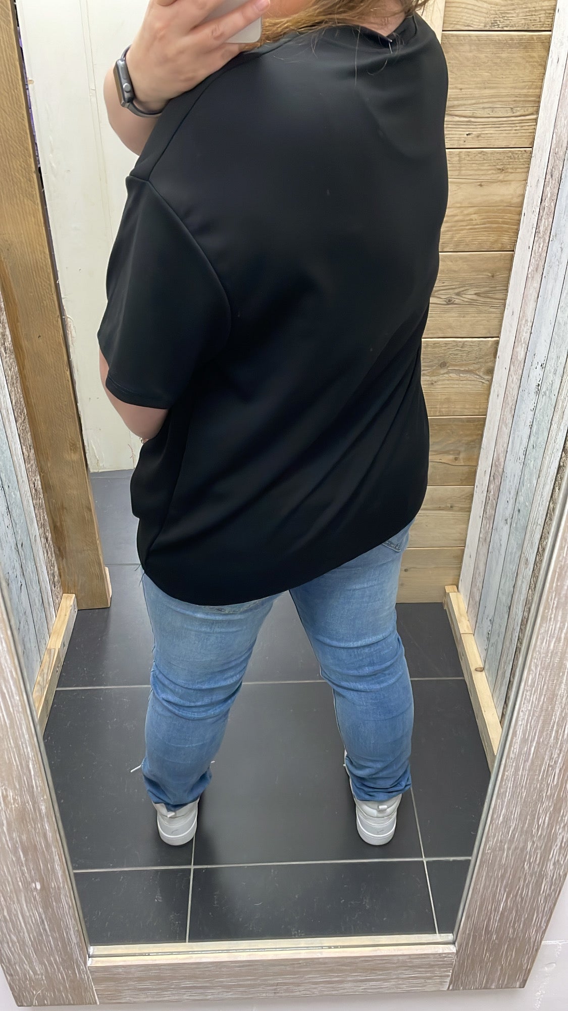 PS TOP 'REBEL' | ZWART