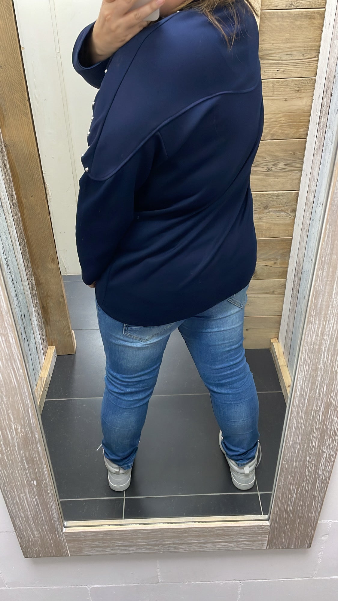 PS TRUI 'STUDS' | BLAUW