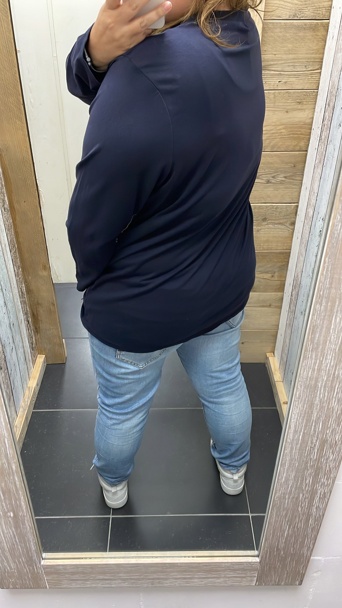 PS TOP ‘BROOKLYN’ | NAVY