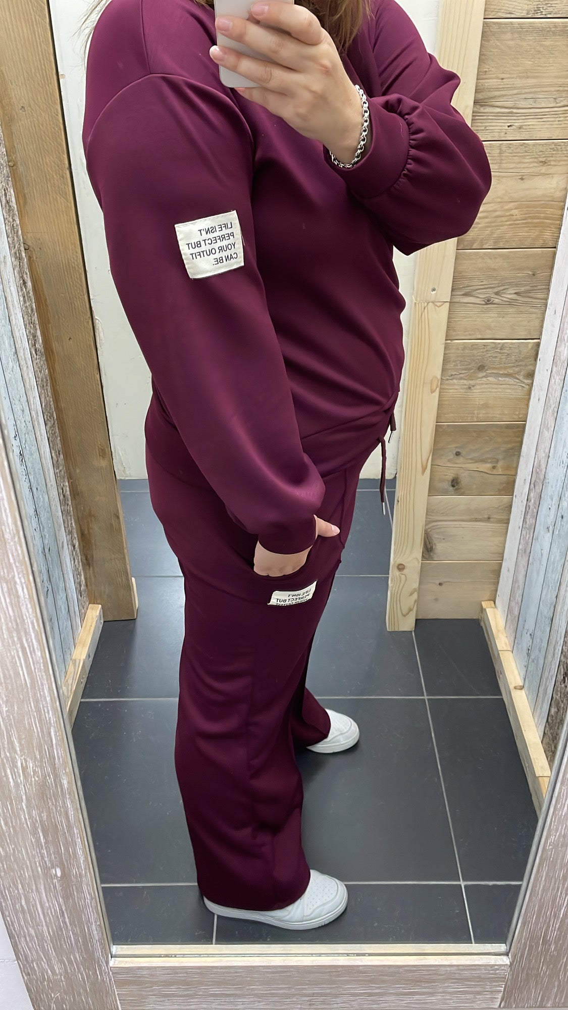 COMFY PAK 'LANG' | BORDEAUX