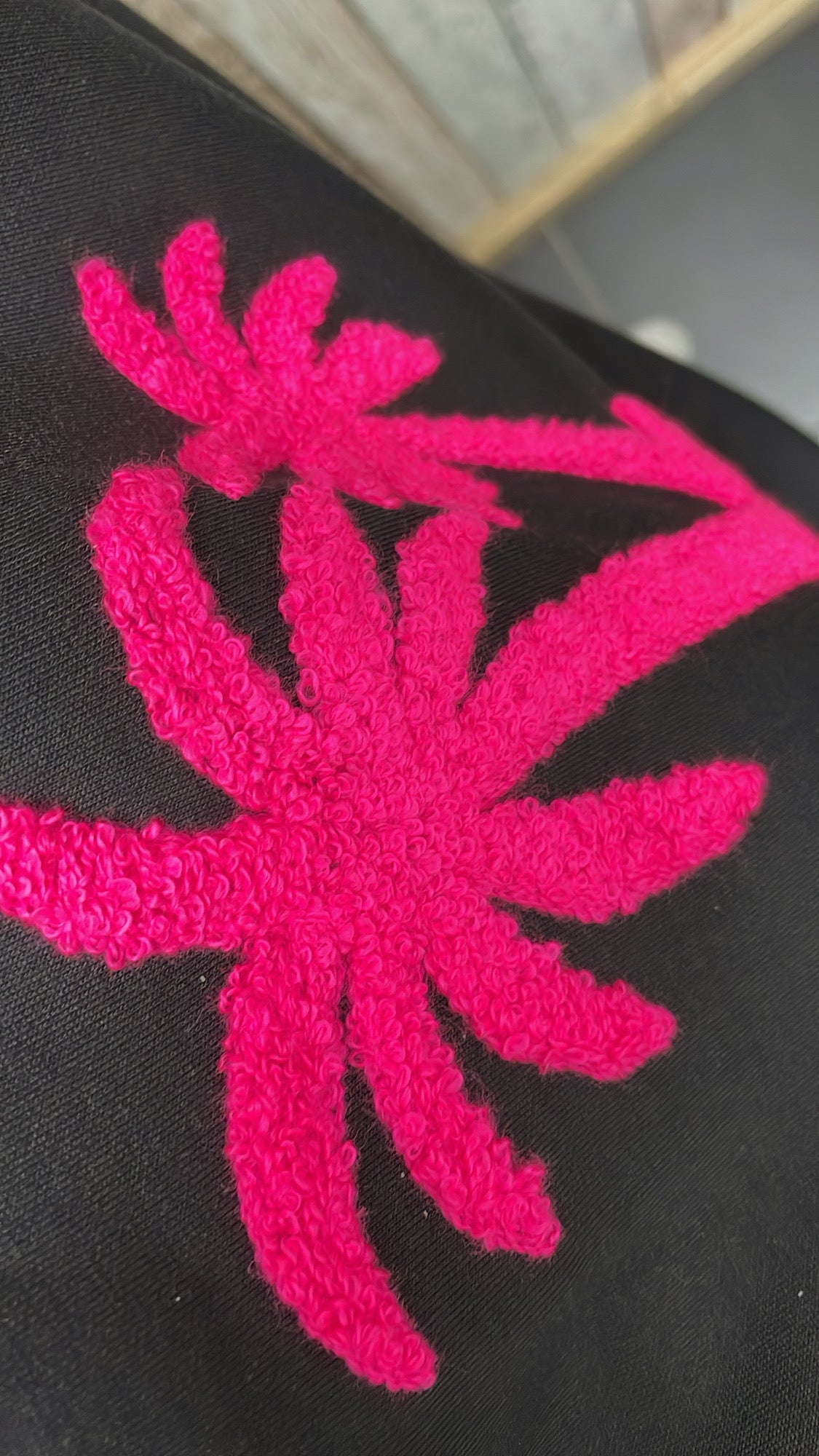 PS COMFY PAK 'PALMBOOM' | ZWART