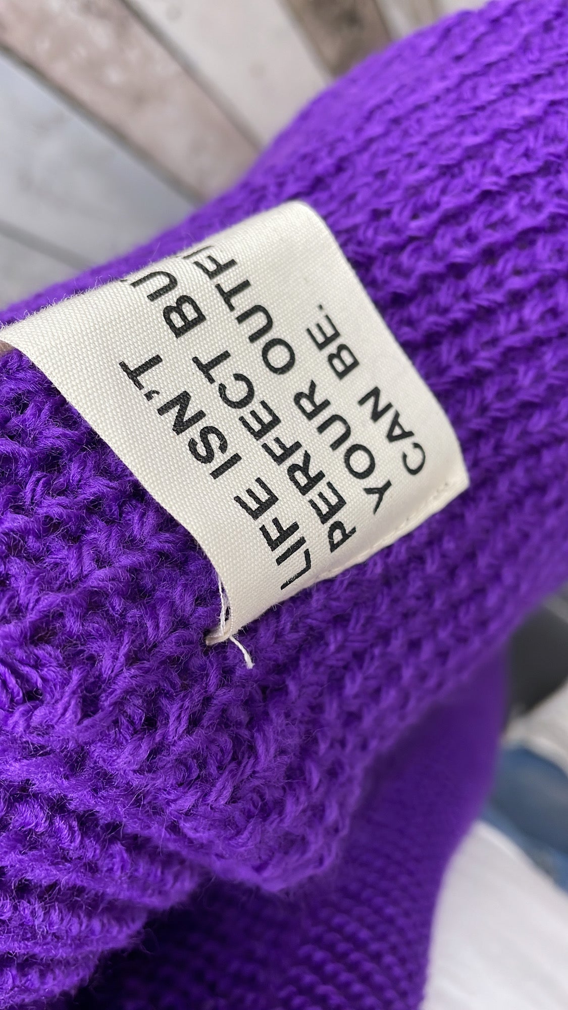 PS VEST ‘KORT EMBLEEM’ | PAARS
