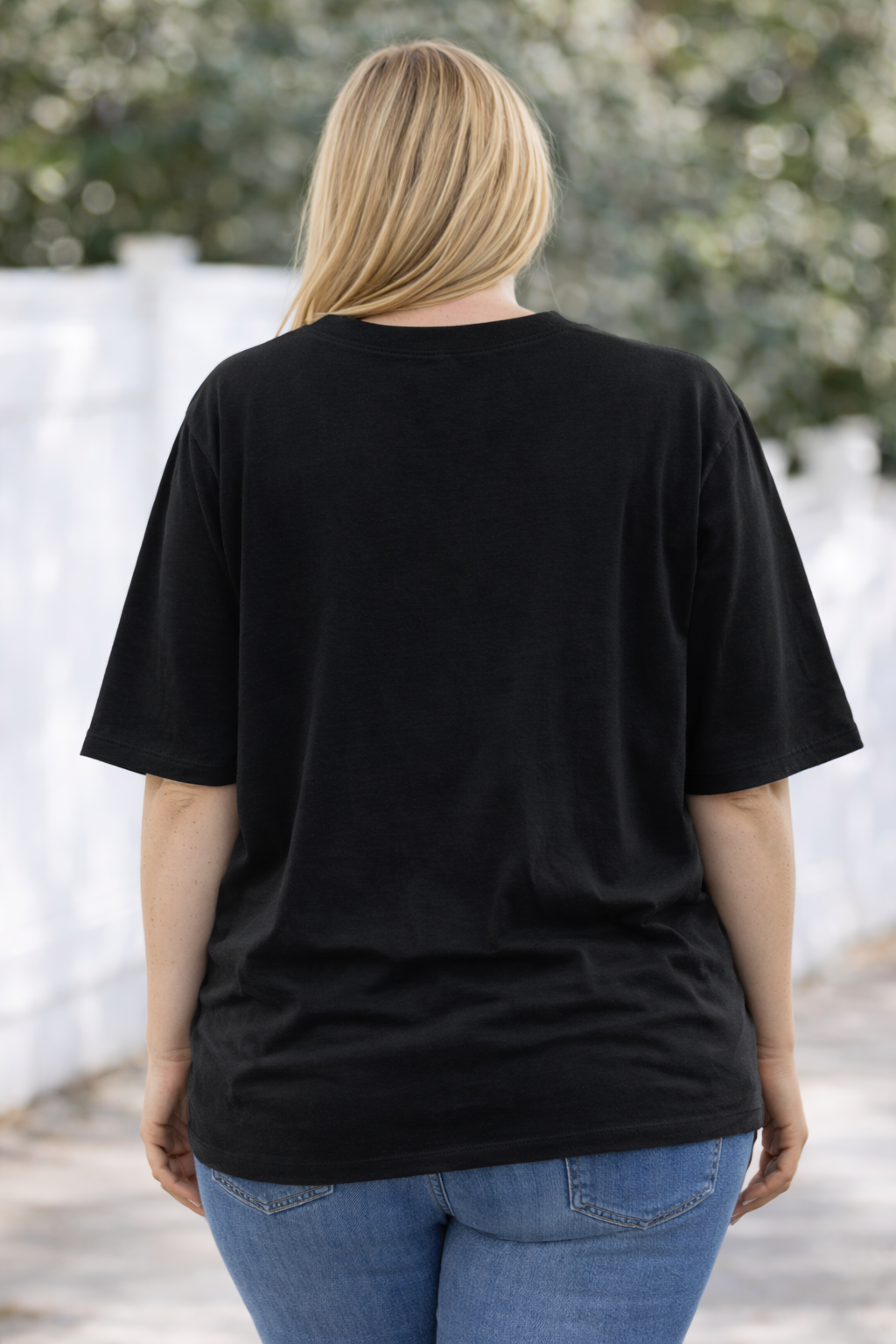 PS T-SHIRT ‘BASIC V-HALS | ZWART