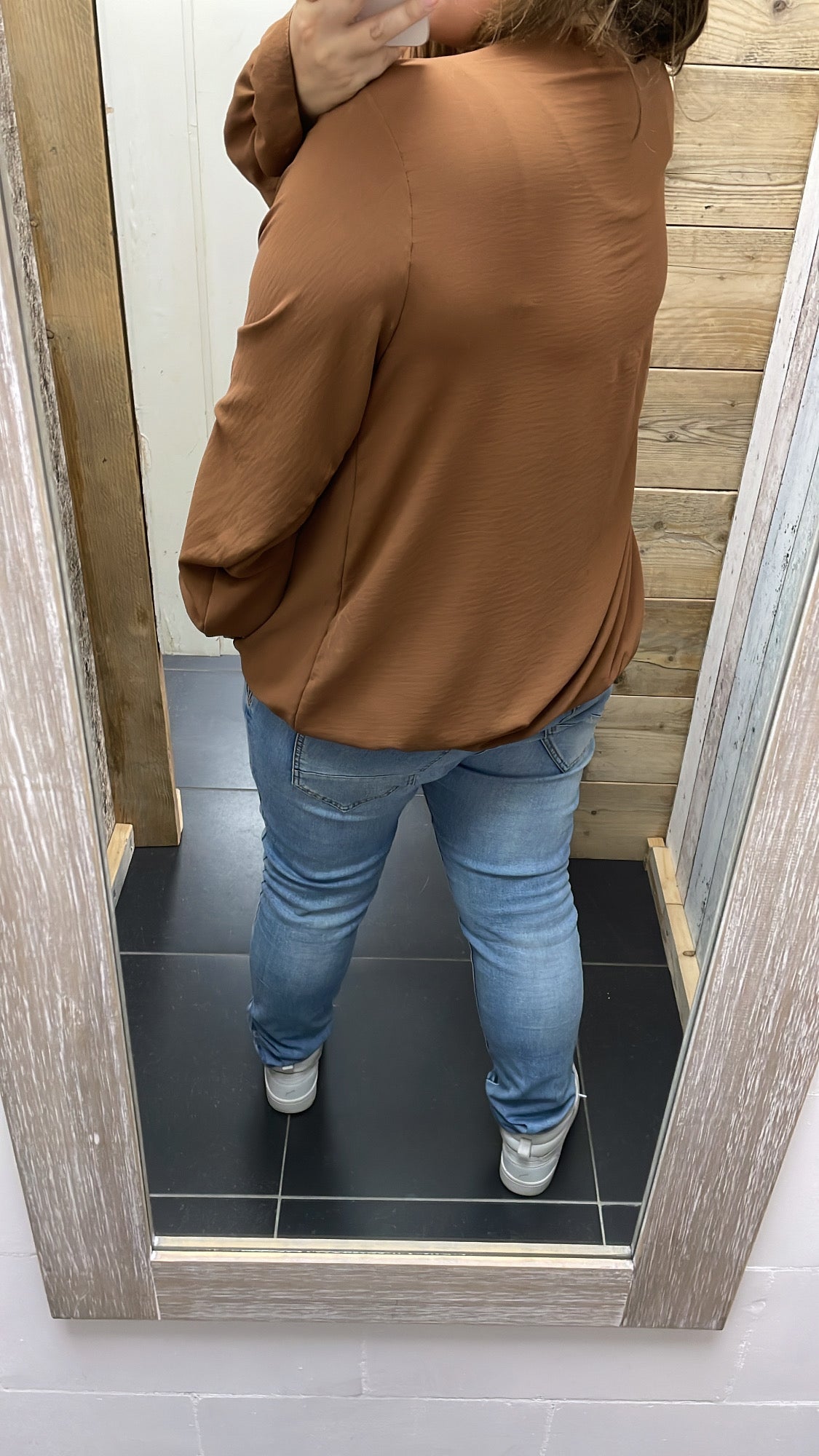 PS2 BLOUSE ‘KETTING’ | CAMEL