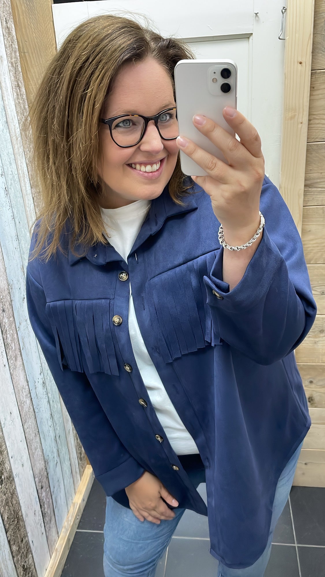PS JAS 'FRANJES' | BLAUW