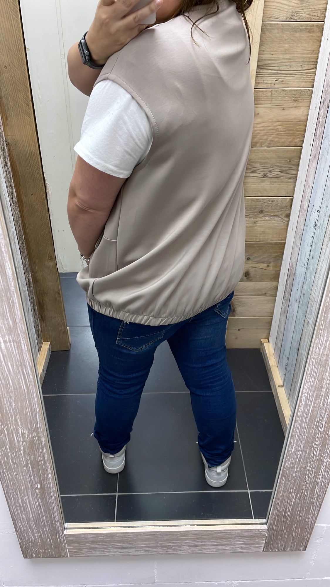 PS GILET 'SOFT' | TAUPE