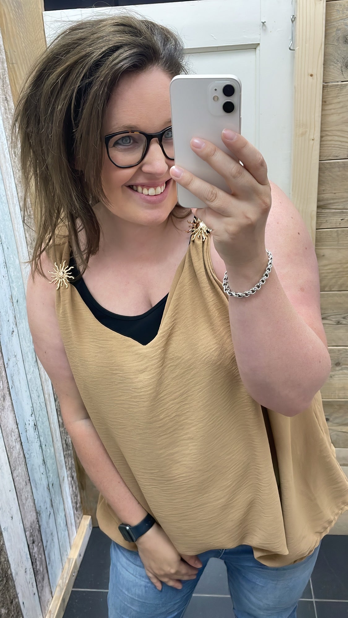 PS HEMD ‘SUN’ | LICHT TAUPE