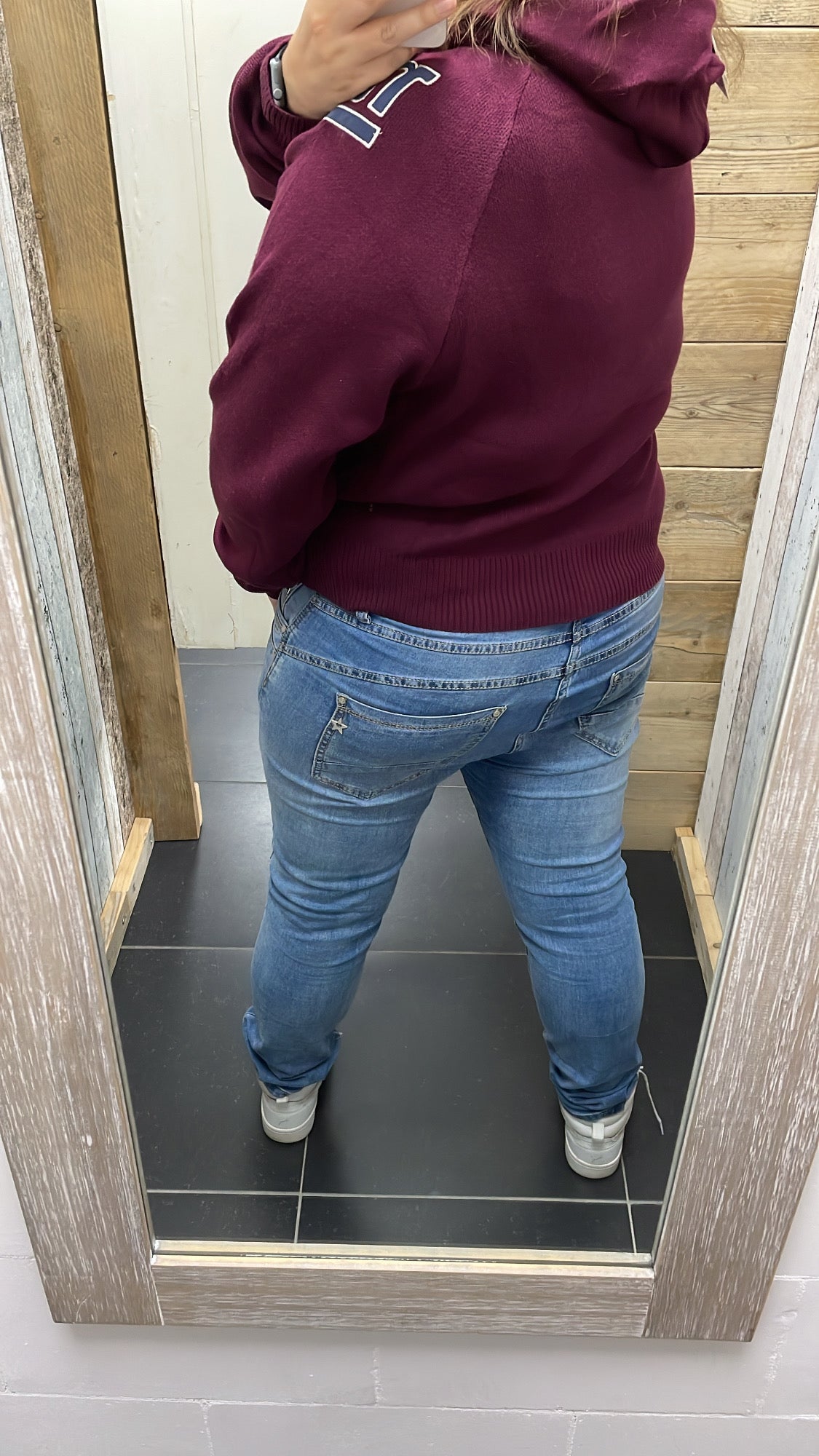 SWEATER 'NY CAPUCHON' | BORDEAUX