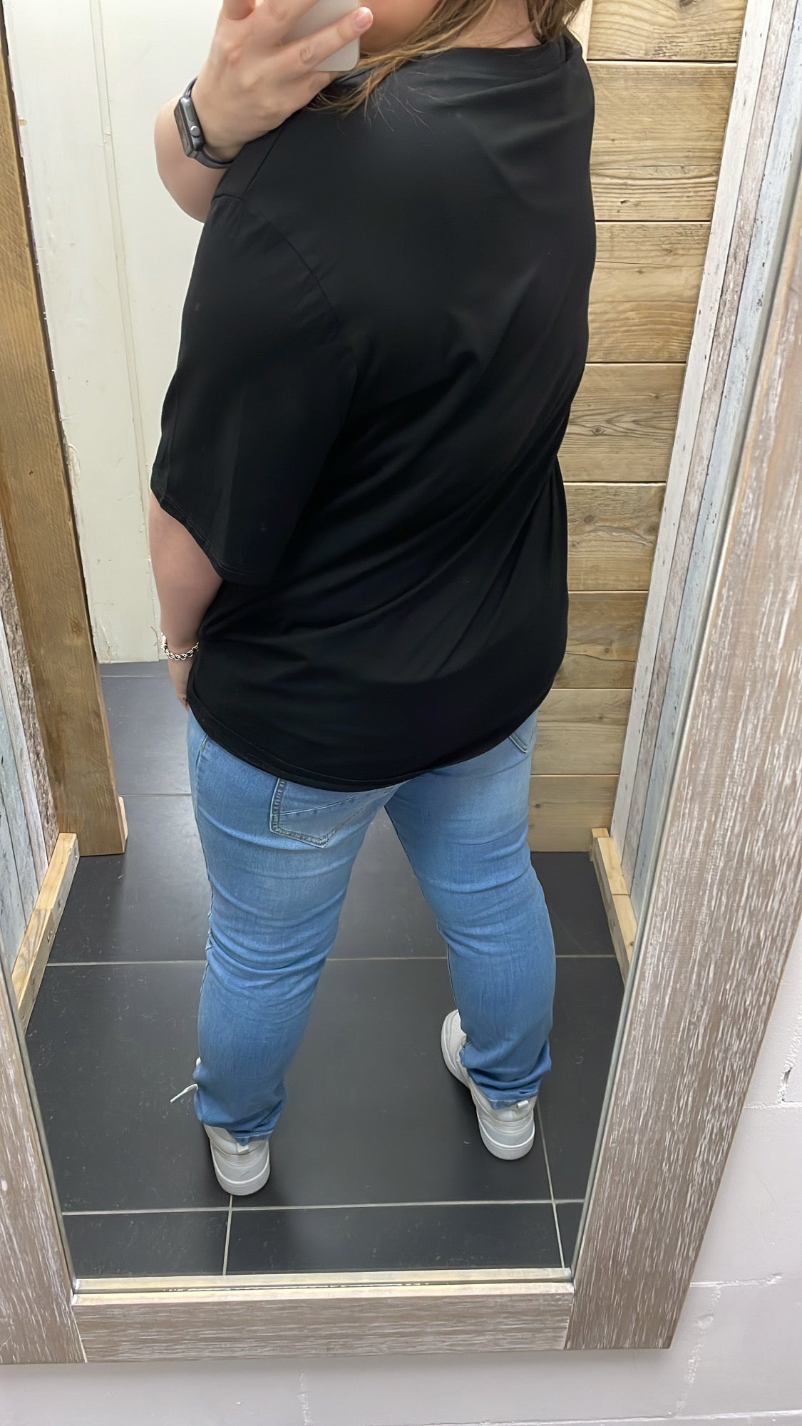 PS T-SHIRT ‘BASIC' | ZWART