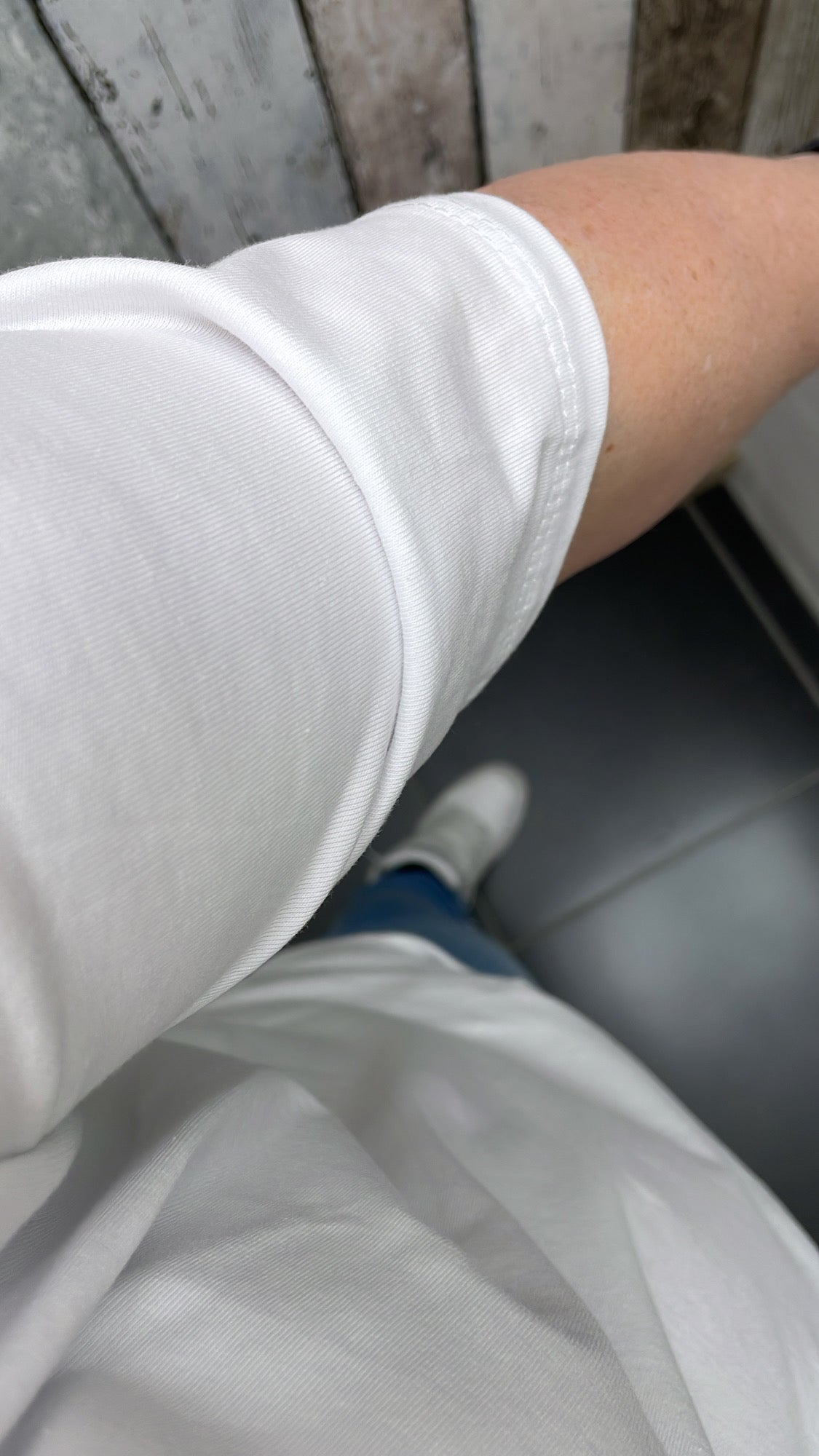 PS T-SHIRT ‘BASIC' | WIT