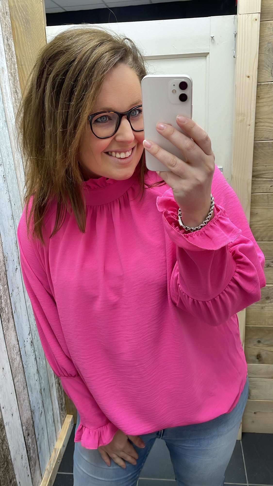 BLOUSE ‘ELLEN’ | FUCHSIA