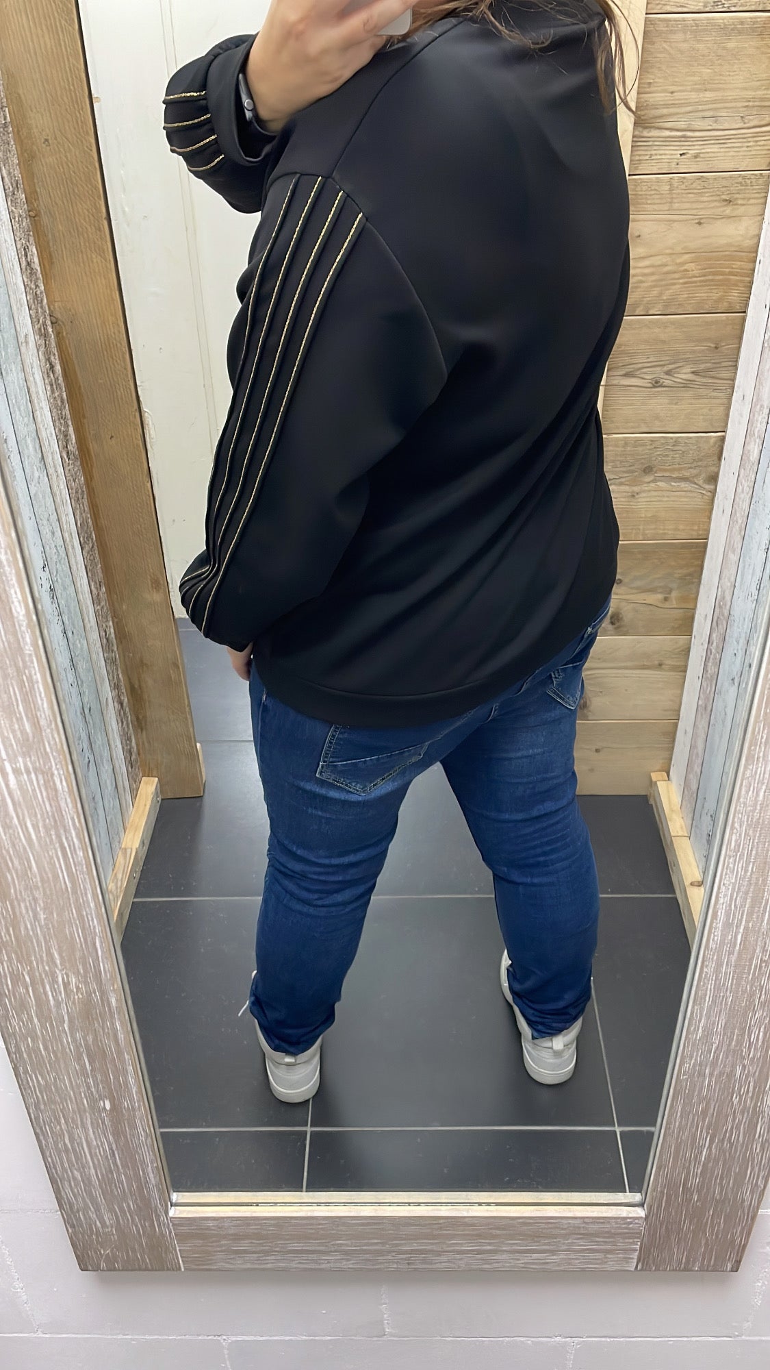 PS TRUI 'LUREX' | ZWART