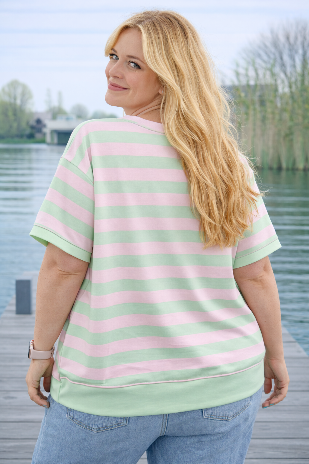 PS TOP 'LOS ANGELES' | MINTGROEN