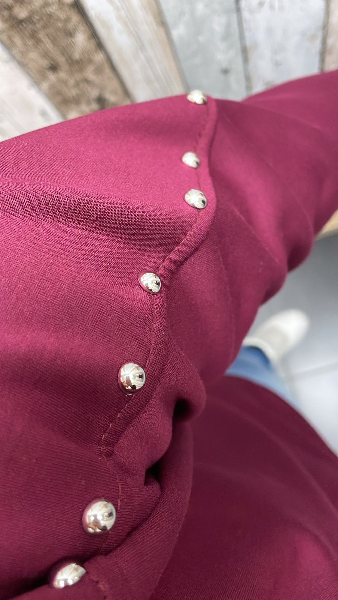PS TRUI 'STUDS' | BORDEAUX