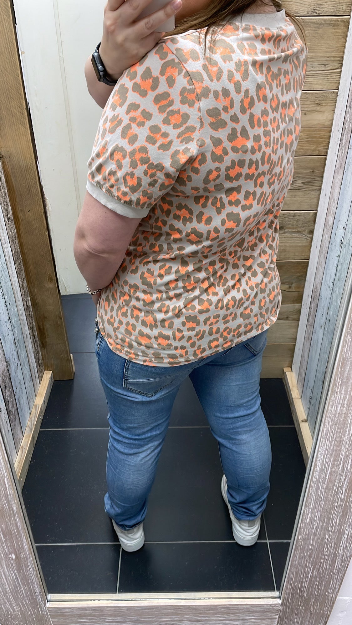 TOP 'NEON PANTER' | ORANJE