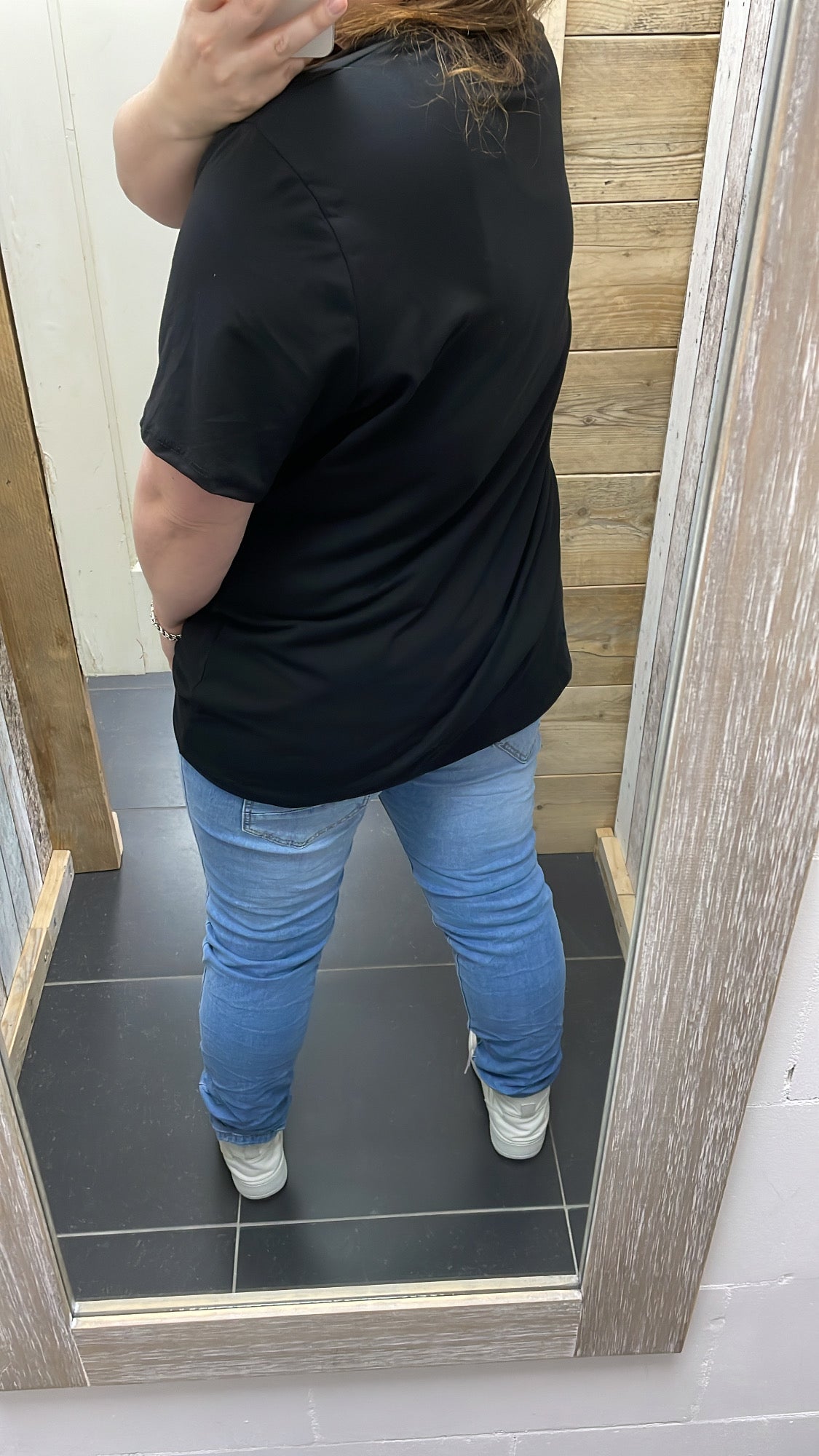 PS T-SHIRT ‘PANTER' | ZWART/KOBALT