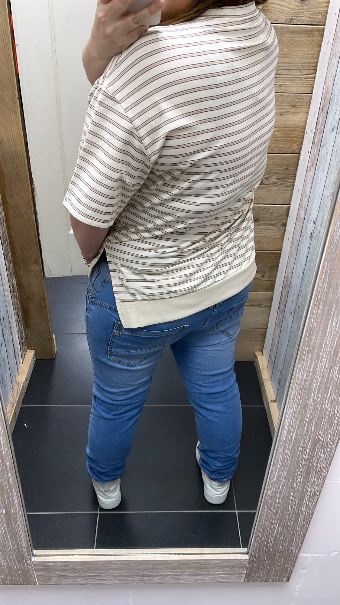 TOP 'STREPEN' | TAUPE