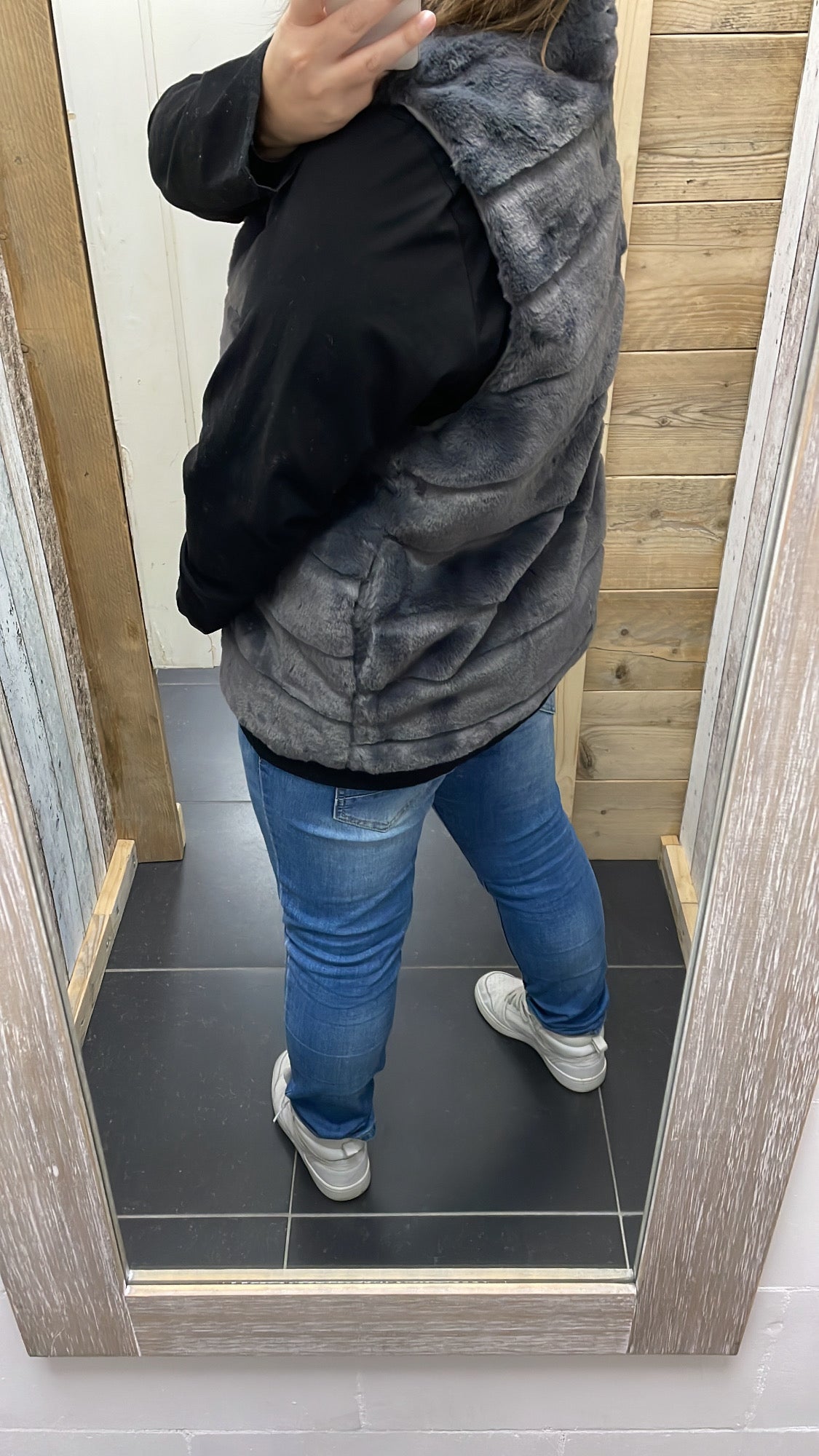 PS GILET 'NEPBONT' | DONKERGRIJS