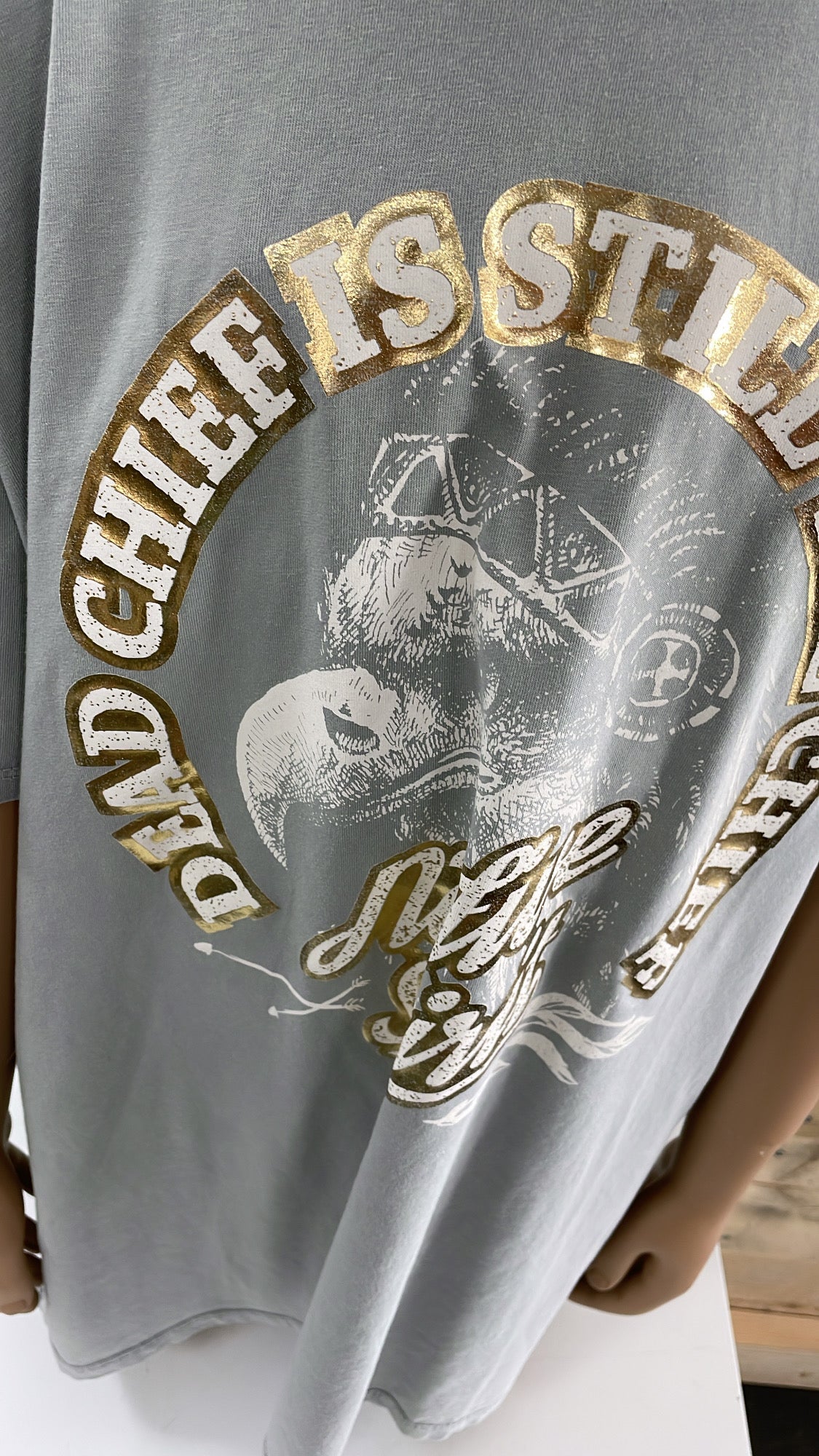 T-SHIRT ‘SPIRIT' | GRIJS