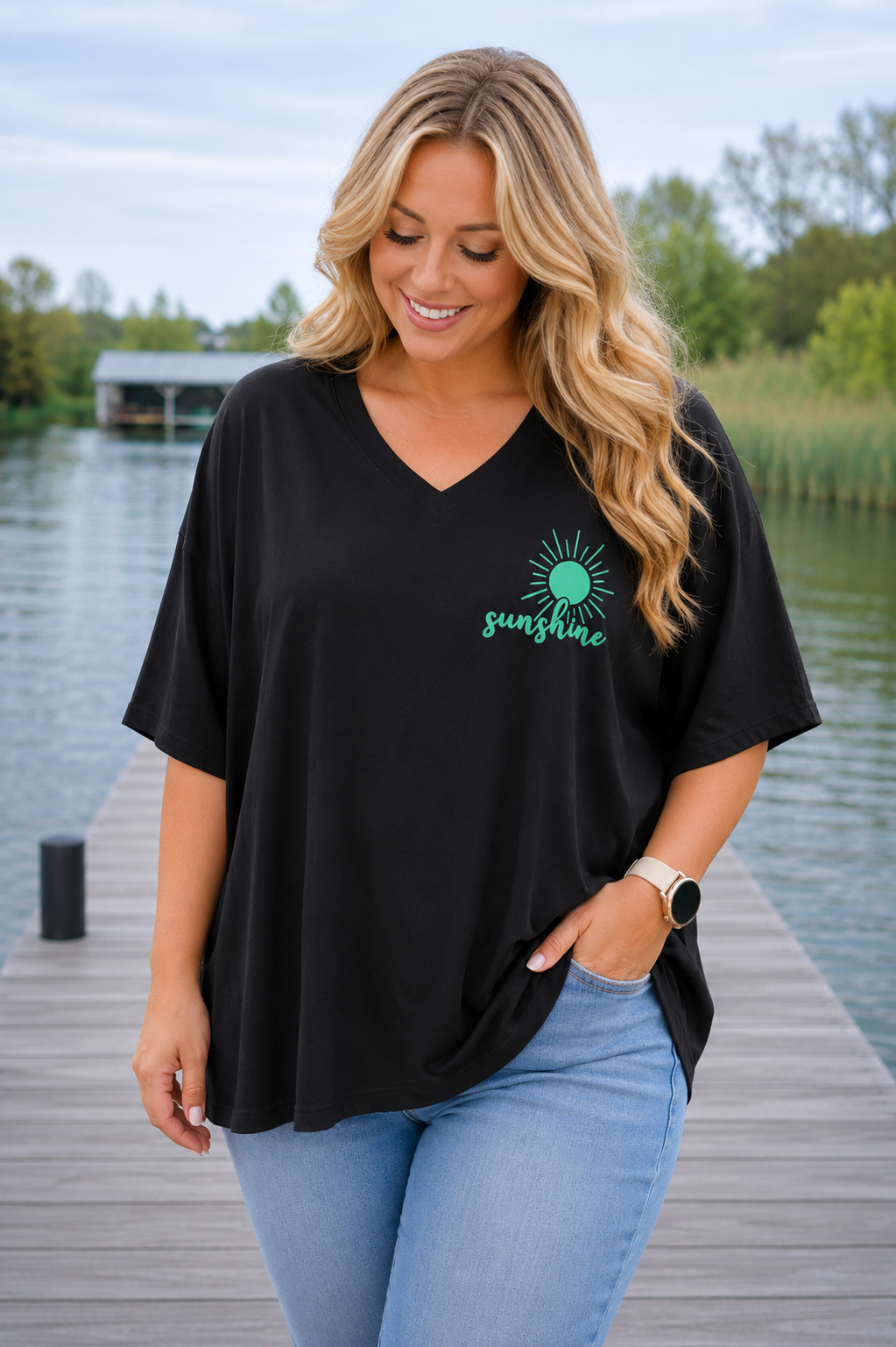 PS T-SHIRT 'SUNSHINE’ | MINTGROEN