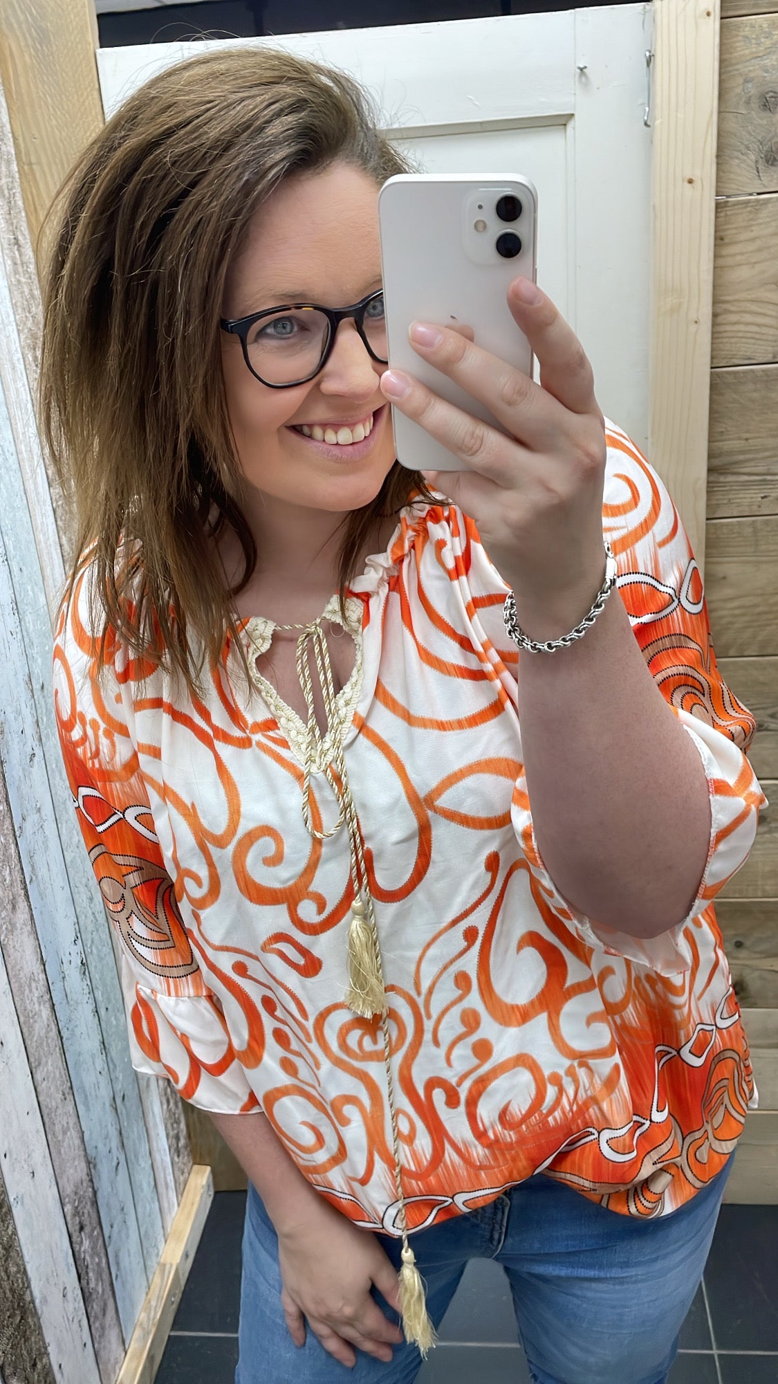 PS TOP 'IBIZA' | ORANJE