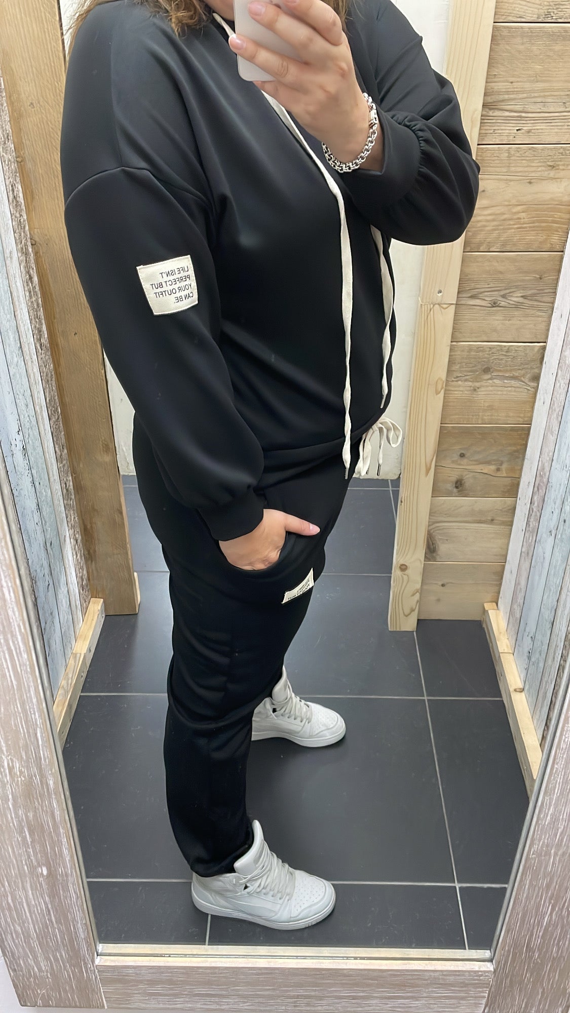 COMFY PAK CAPUCHON | ZWART