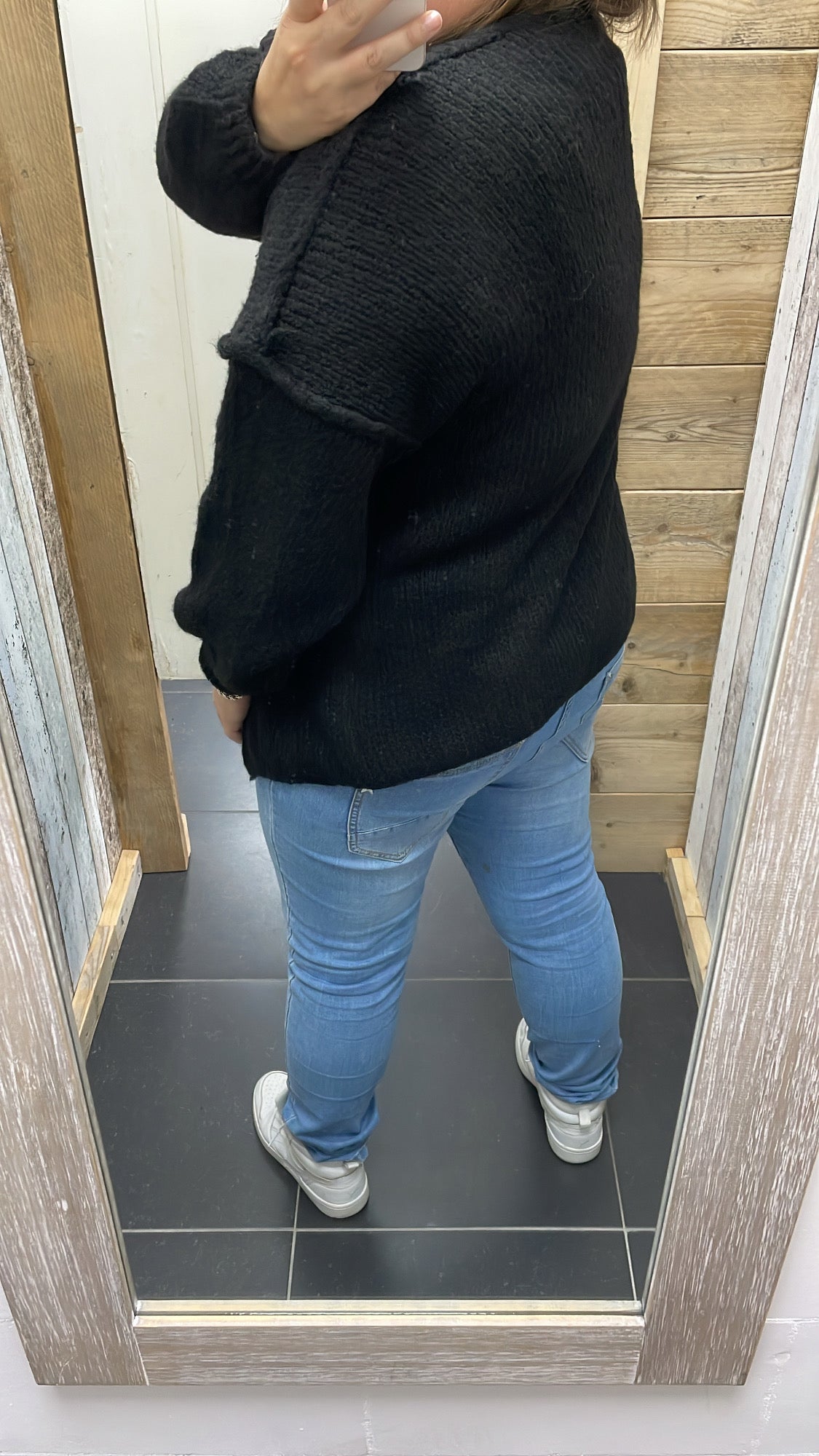 PS VEST 'PAMELA' | ZWART