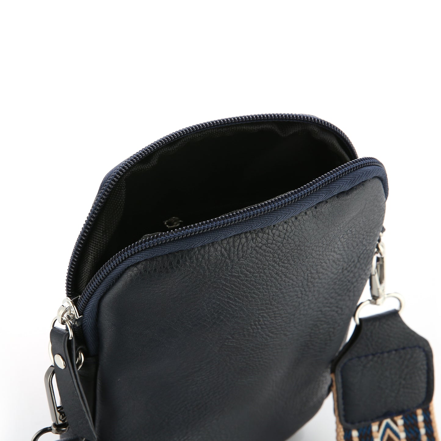 KLEINE TAS 'JANTINE' | DONKERBLAUW