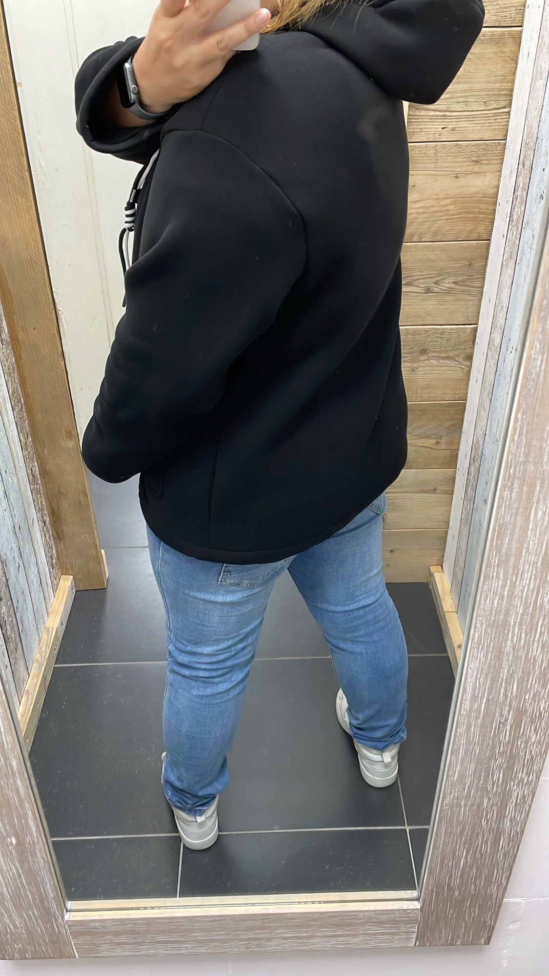PS VEST 'KOORD' | ZWART